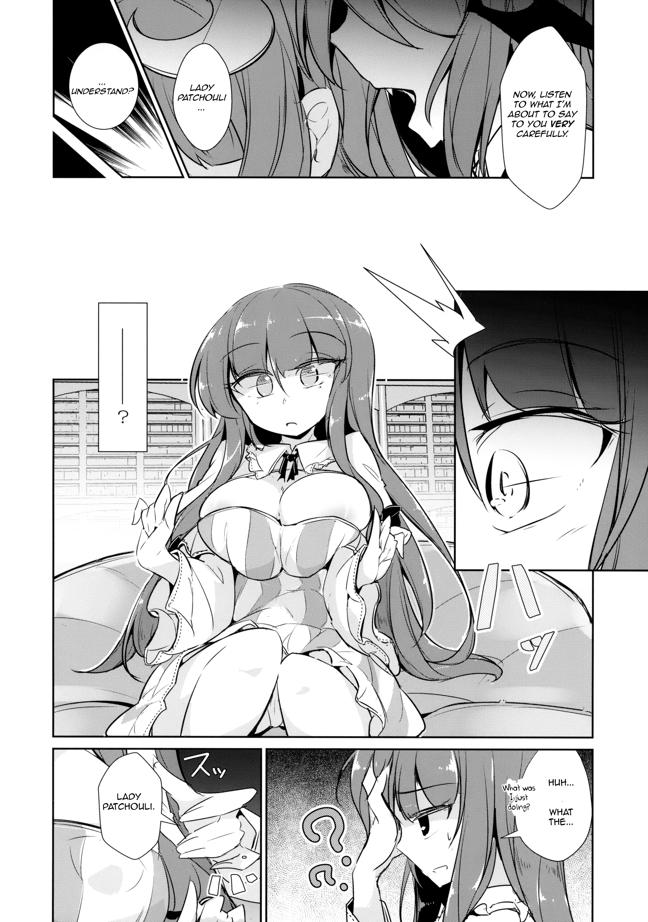 PatchouKoa Nyuuetsu Shujuu Gyakutenda - Page 5
