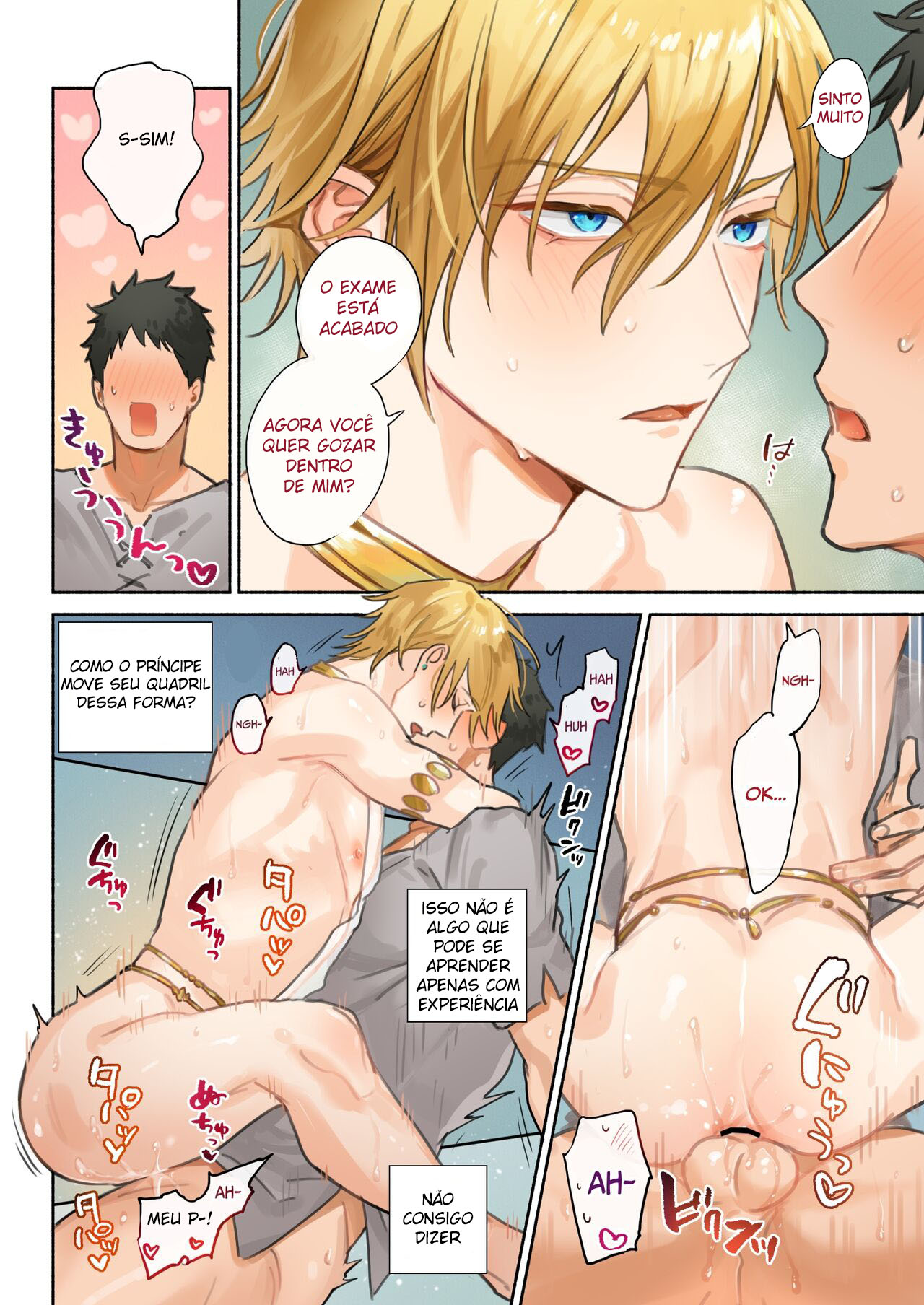 A Busca Sexual do Príncipe Tsundere - Page 12