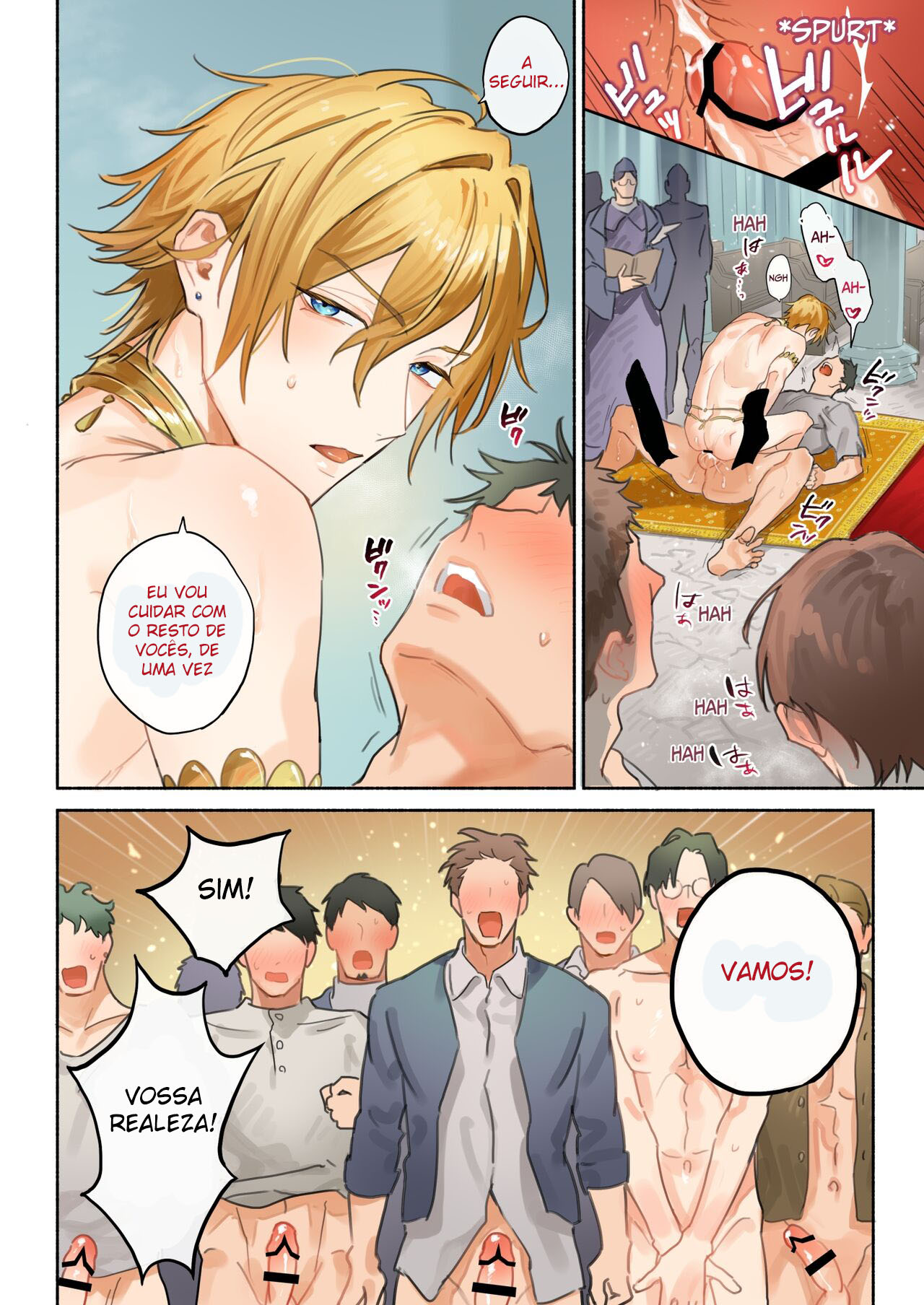 A Busca Sexual do Príncipe Tsundere - Page 14