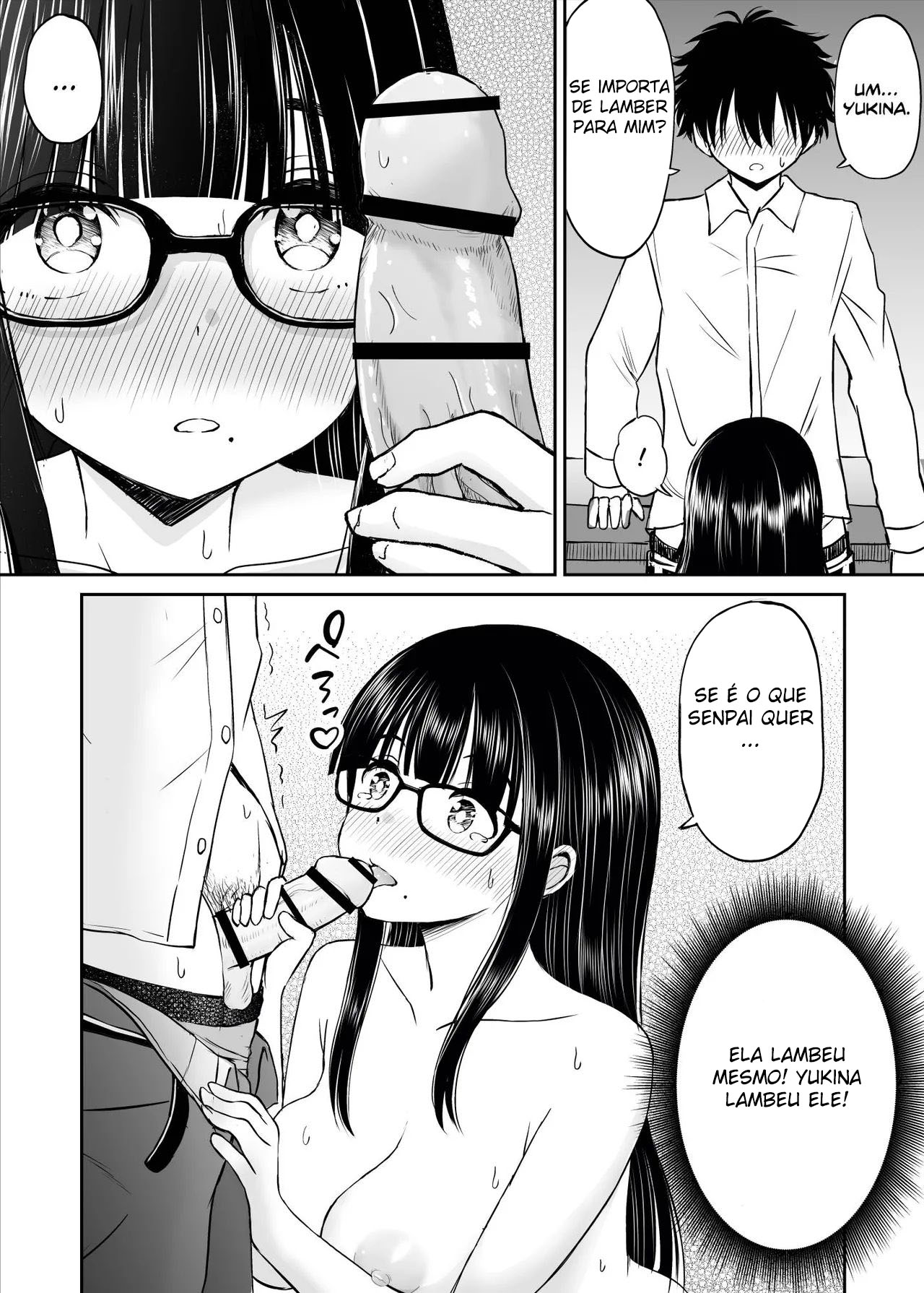 A História de Como Minha Inspiração Para Arte Aumentou Graças A Minha Kouhai Peituda Que Posou Nua Para Mim - Page 33