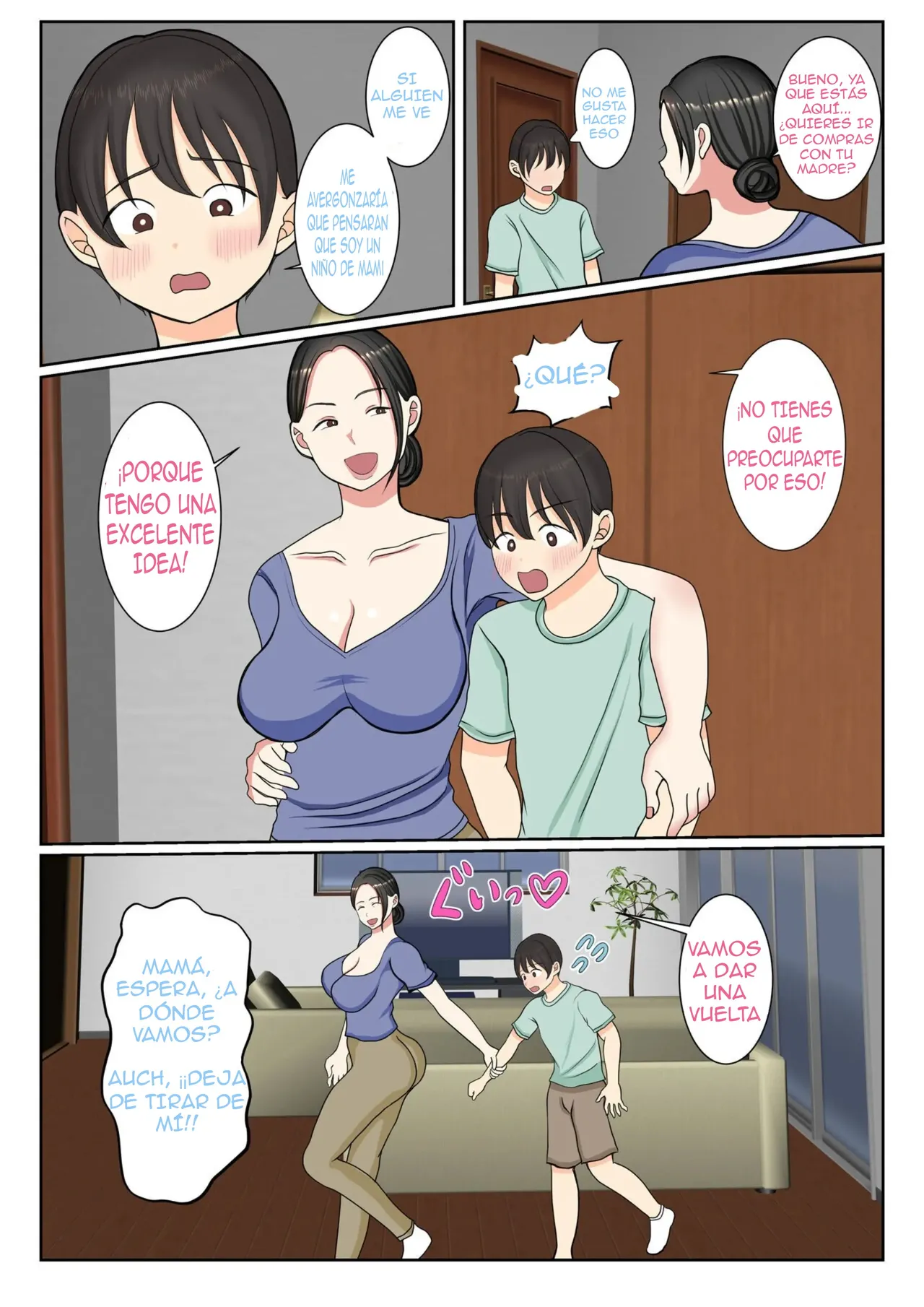 Suekko no Boku wa Mizugi Kaa-chan de Doutei Sotsugyou shichaimashita | El dia En Que El Hijo Menor Perdio la Virginidad Gracias a Su Madre En Traje De Baño - Page 6