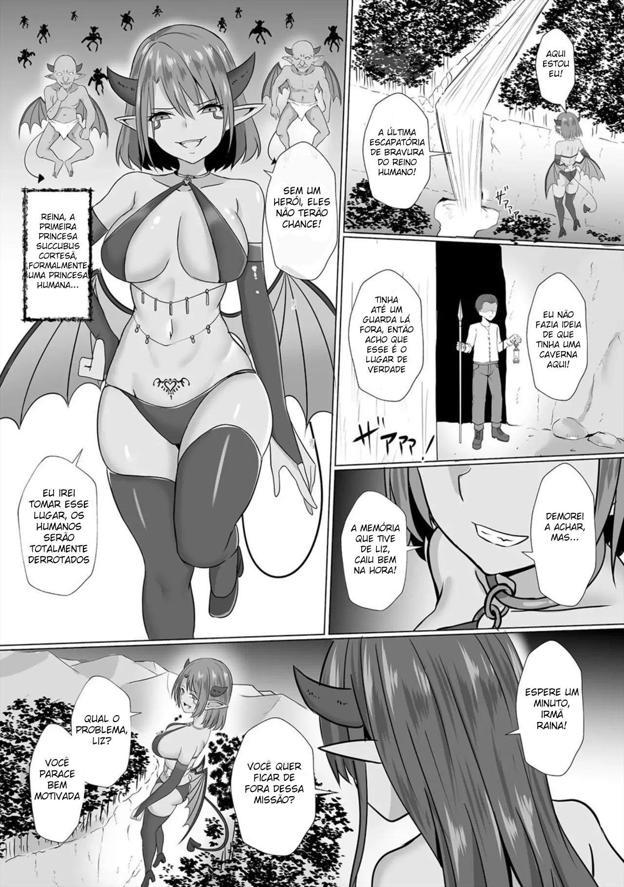 Liz, A Princesa Succubus Cortesã - Page 2