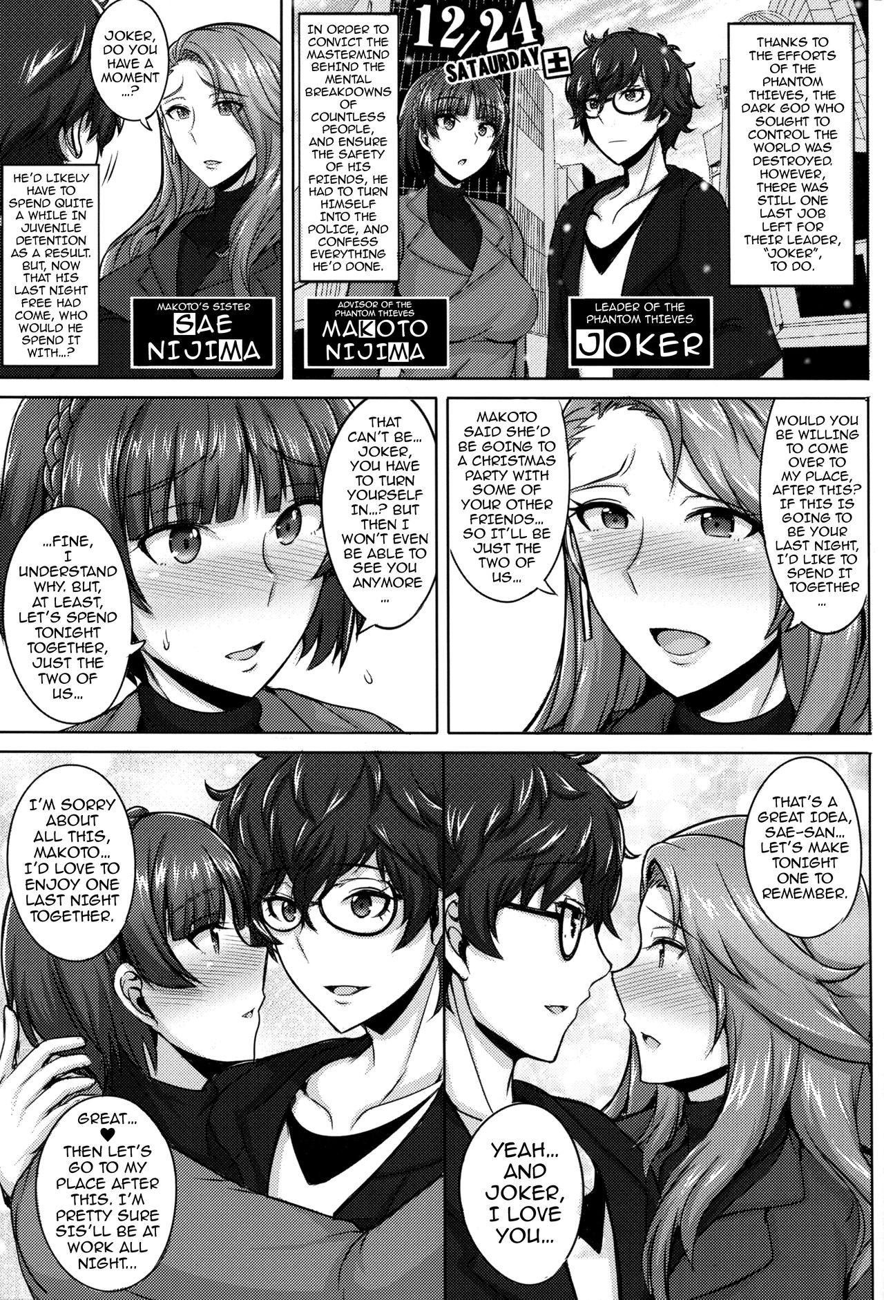 Niijima Shimai no Christmas - Page 2