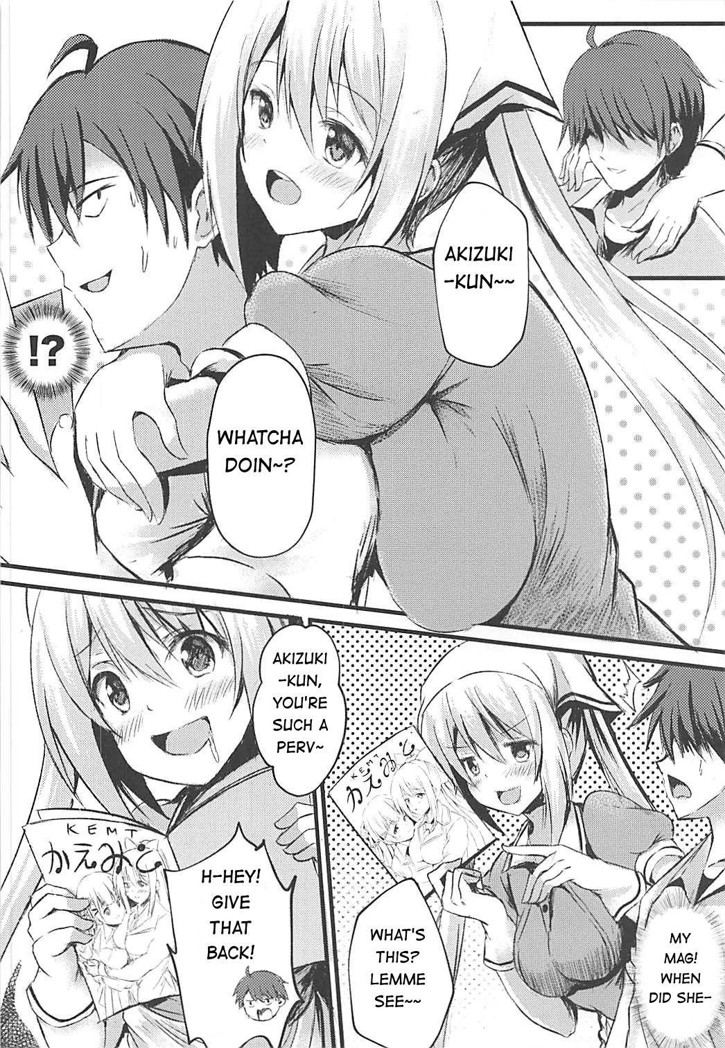 Betsu ni Kimi to Blend Shitai Wake ja Nai kara ne… - Page 3