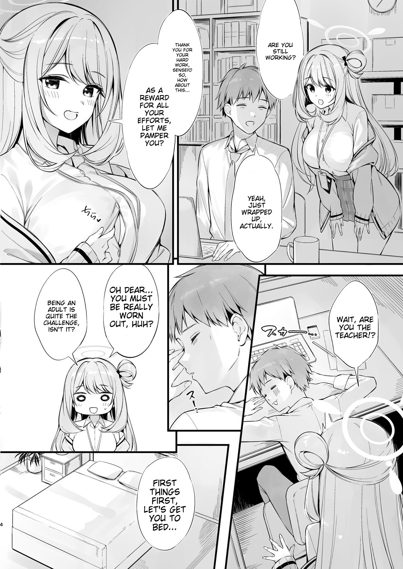Sensei, Nechattan desu ka? - Page 3
