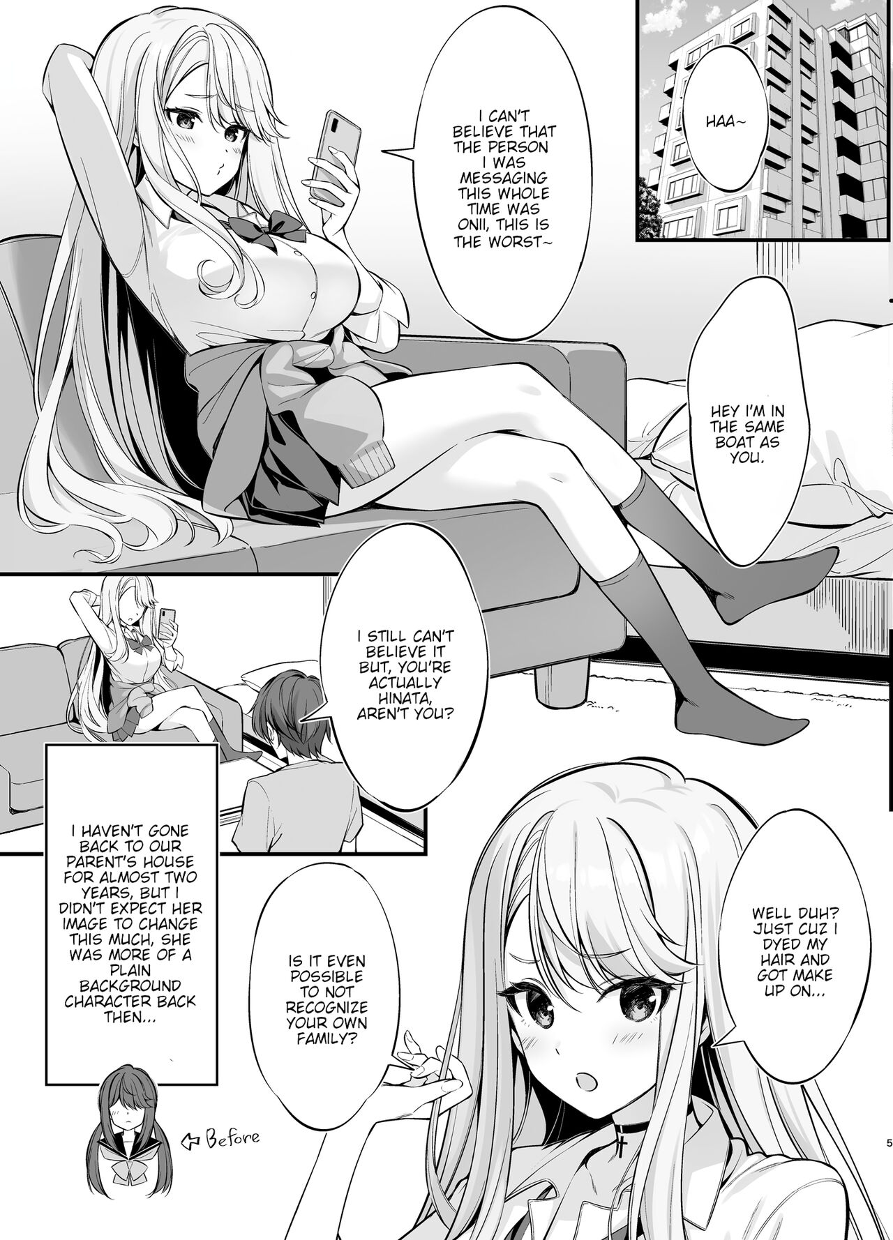 SNS de Deatta no wa Gyaru-ka shita Imouto Deshita - Page 4