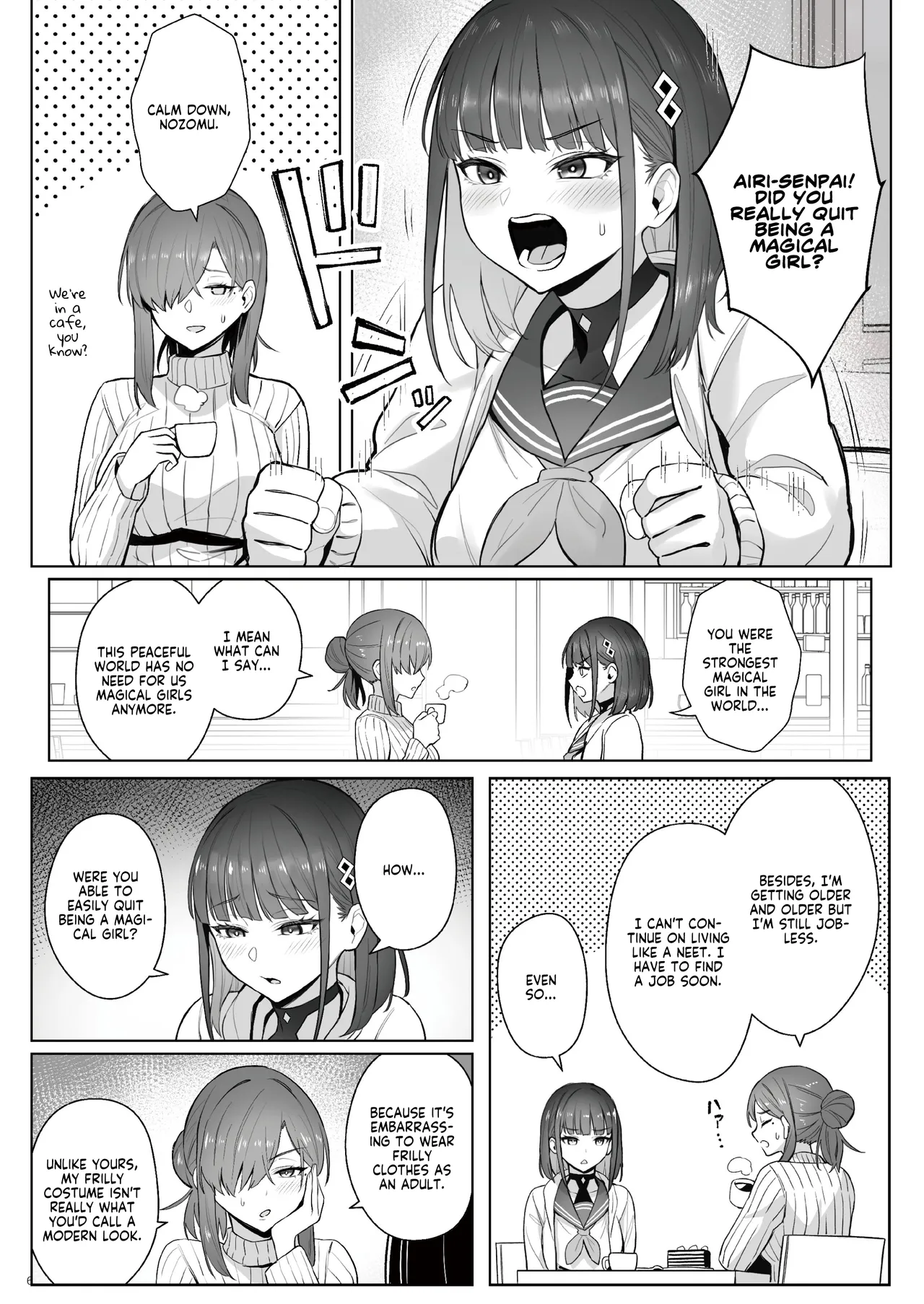 Moto Mahou Shoujo no Shigoto Hanashi Ao Zenjitsutan | Former Magical Girl Blue’s Work: The Prequel - Page 5
