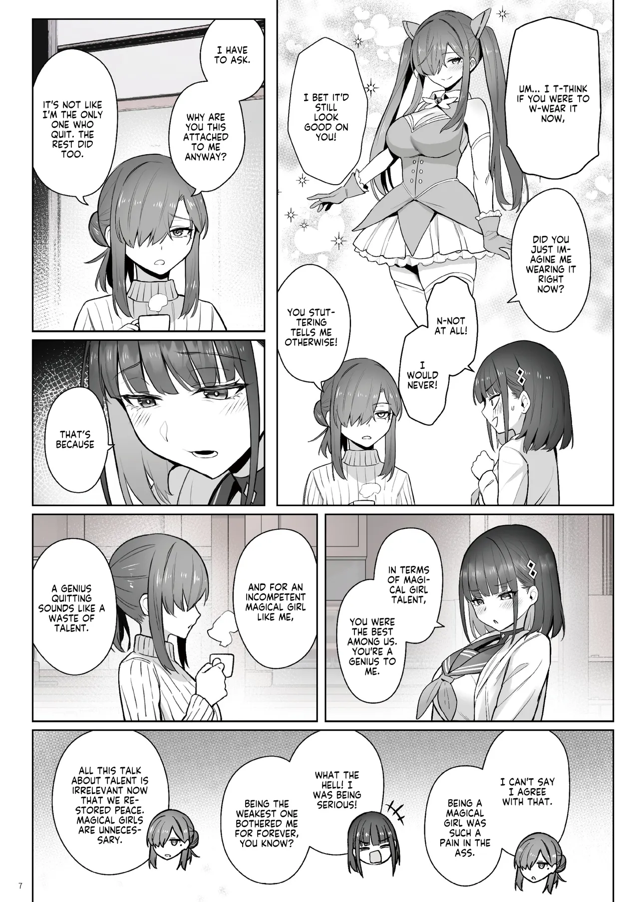 Moto Mahou Shoujo no Shigoto Hanashi Ao Zenjitsutan | Former Magical Girl Blue’s Work: The Prequel - Page 6
