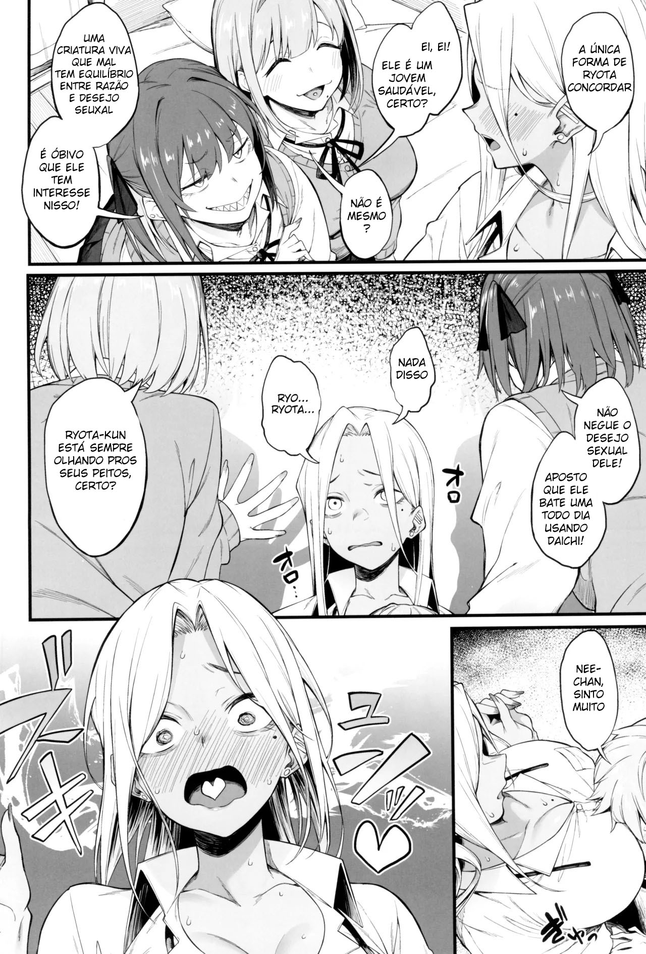 Três garotas, um garoto. - Page 9