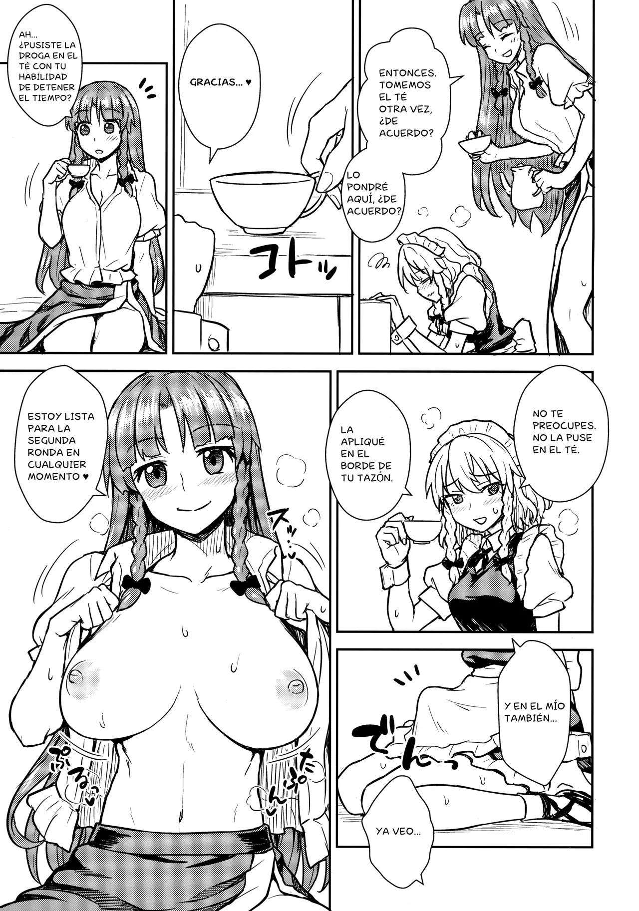Sakuya-san VS Meiling-san - Page 14