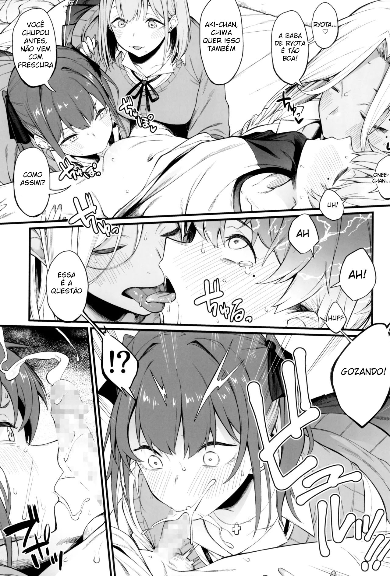 Três garotas, um garoto. - Page 16