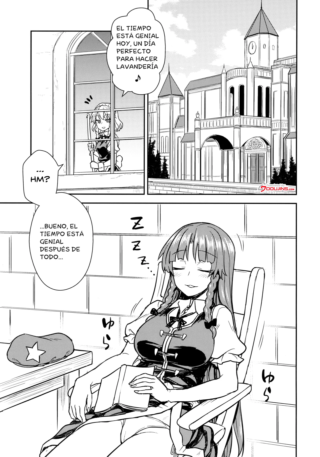 Sakuya-san VS Meiling-san - Page 2