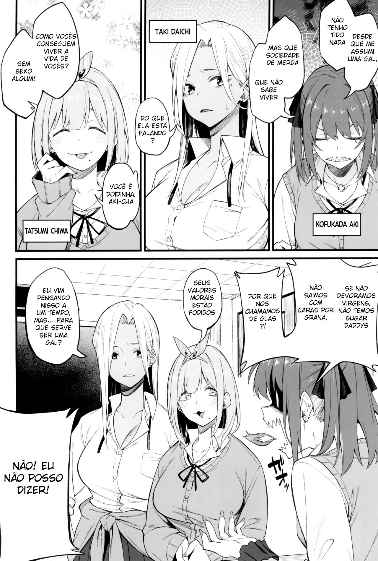 Três garotas, um garoto. - Page 3