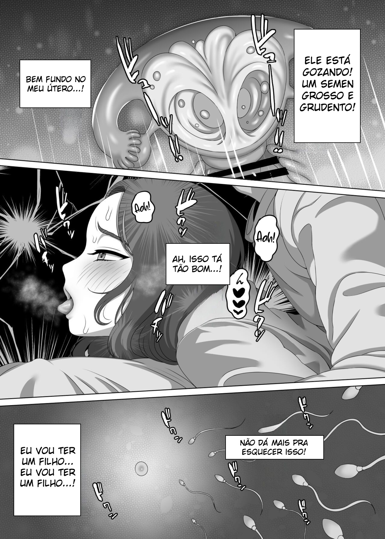 Uma Mãe Fica Excitada Com a Ereção Matinal do Filho - Page 40