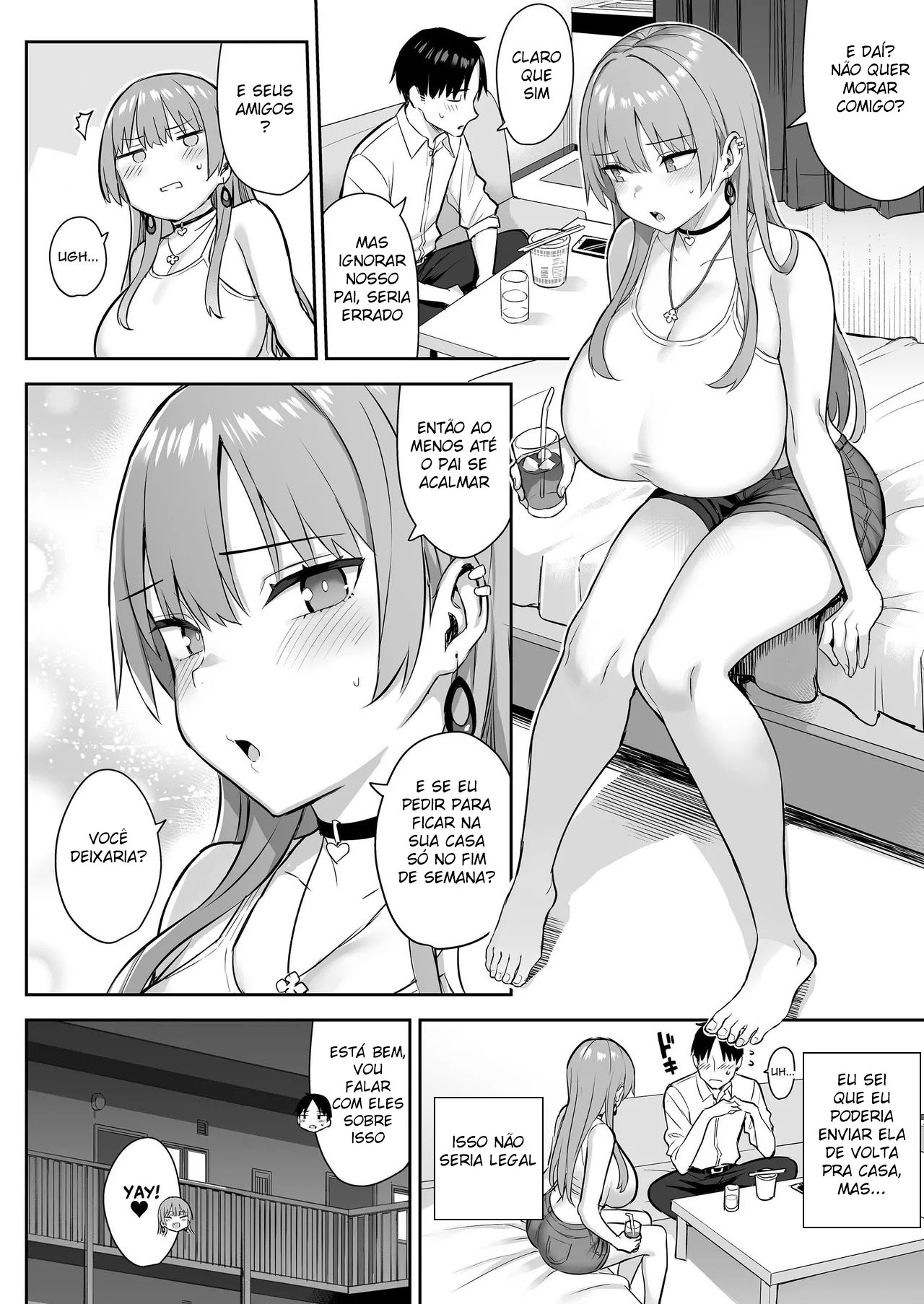 Eu Não Consigo Lidar com a Minha Irmãzinha, Agora Que Ela Virou uma Vadia…!! 4 - Page 6