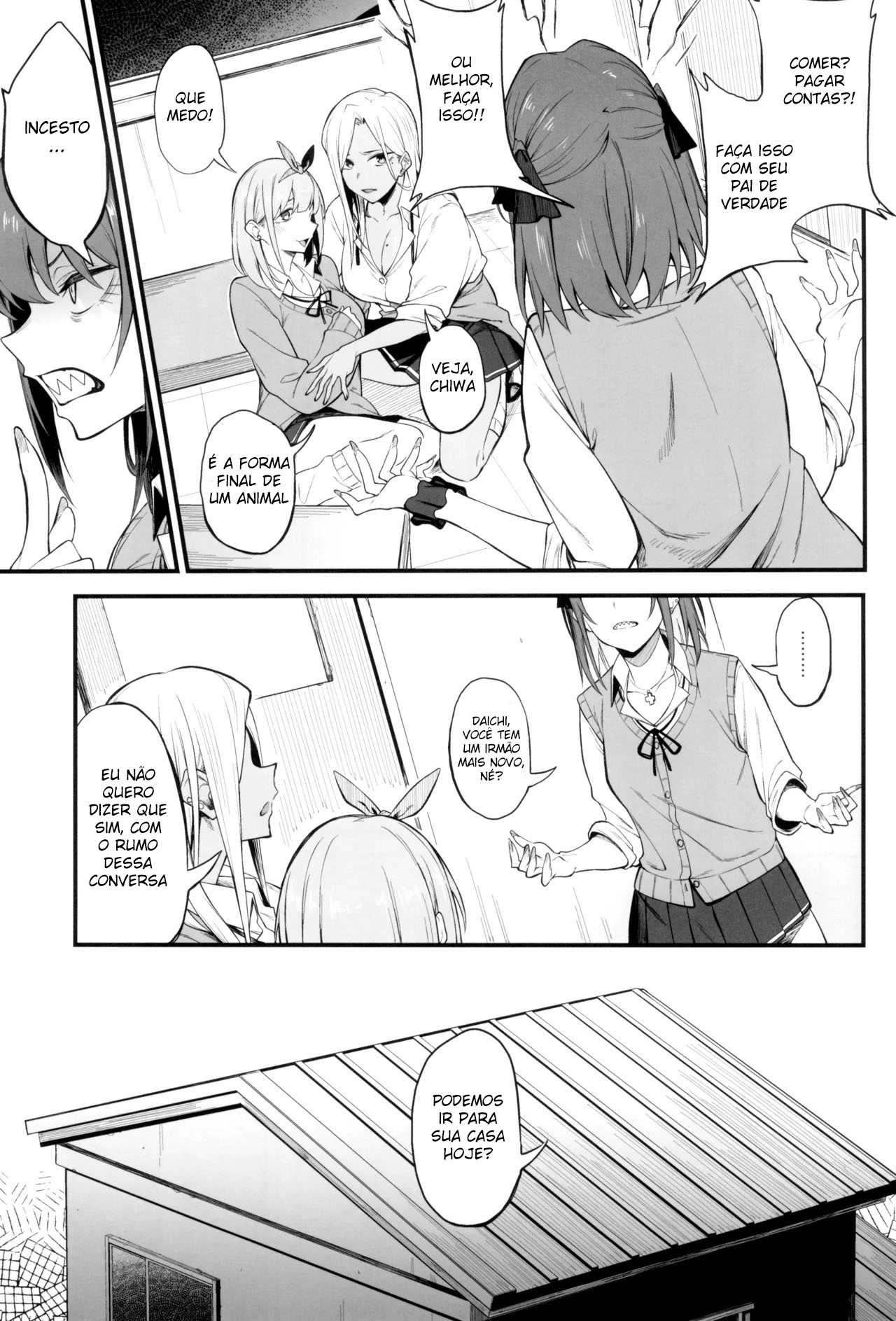 Três garotas, um garoto. - Page 6