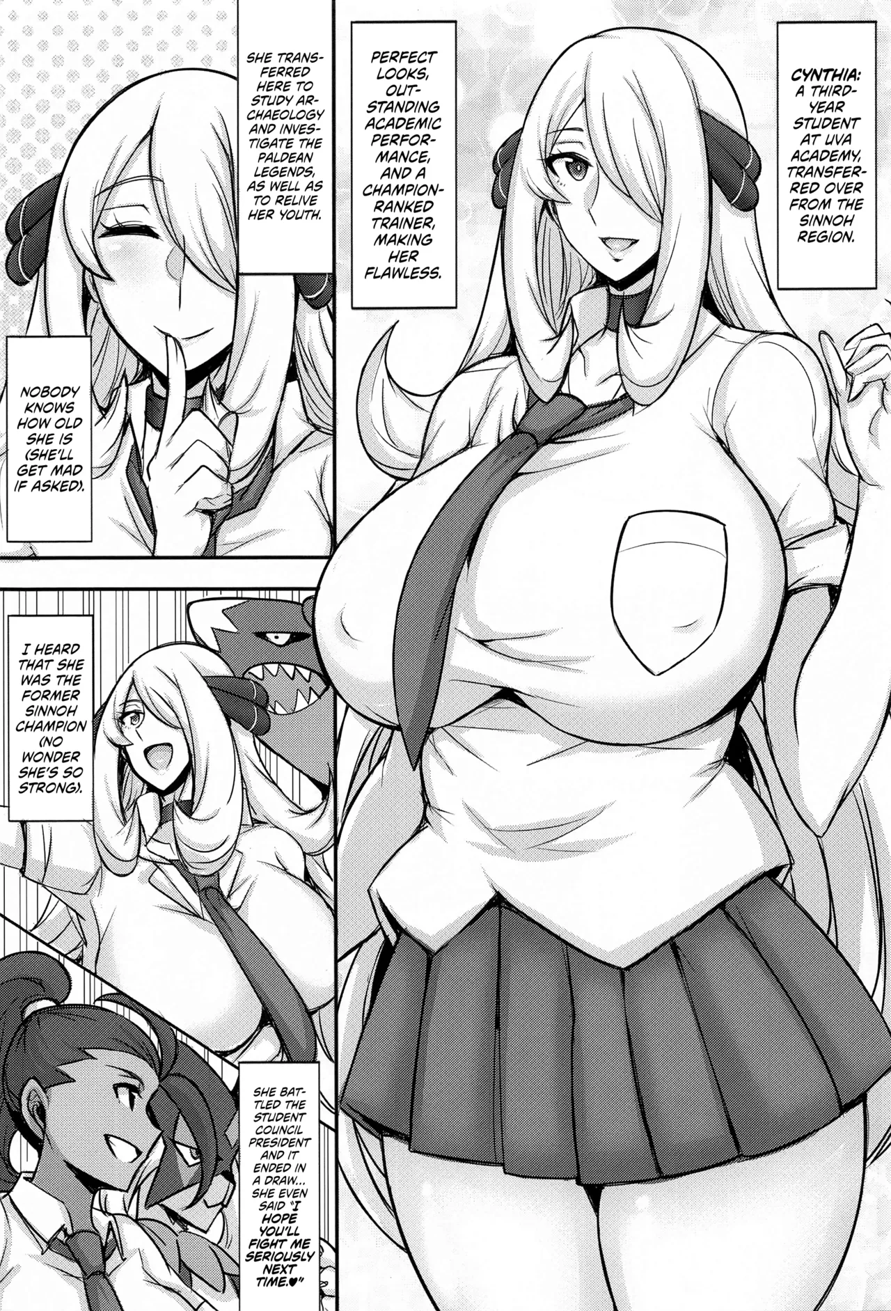 JK!? Shirona-san | Cynthia is a High Schooler?! - Page 2