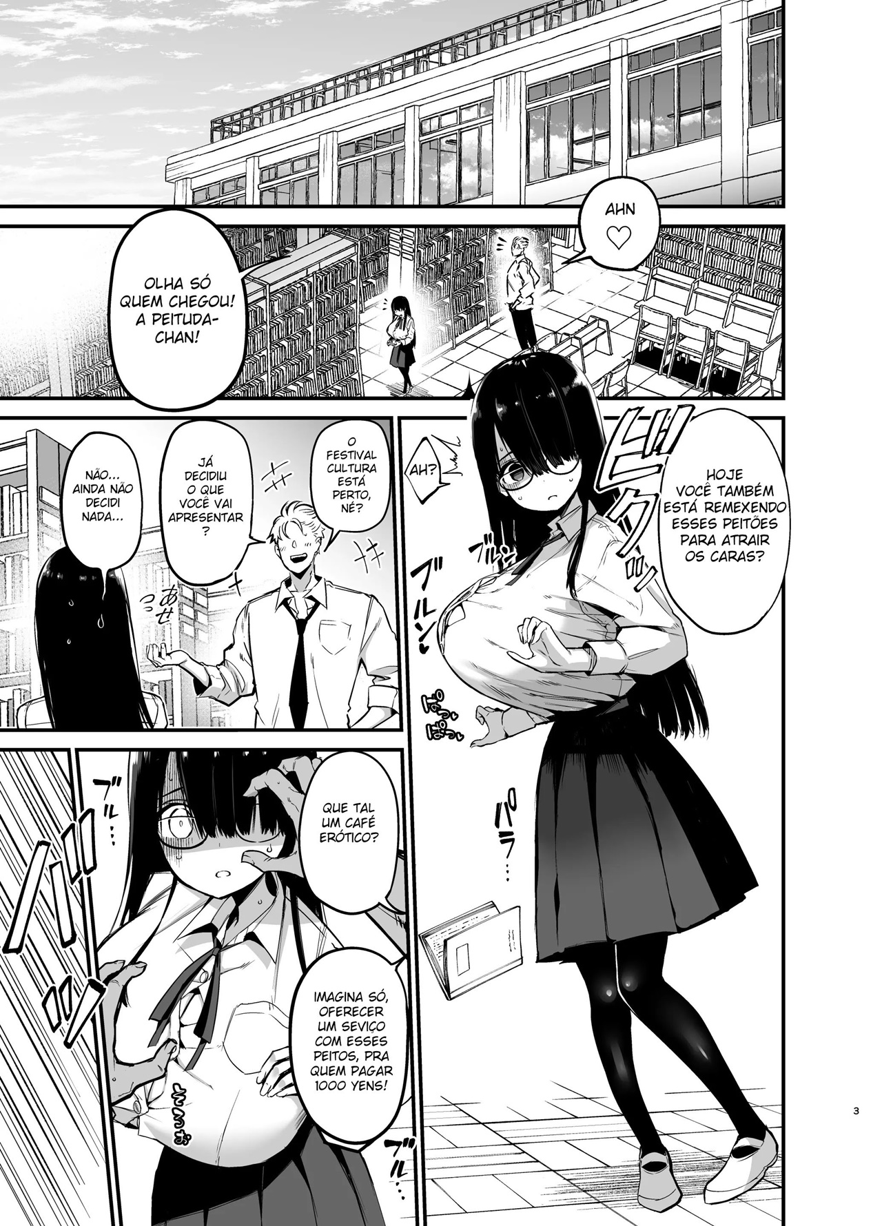 A Garota Introvertida dos Peitos GG 3 - Page 2
