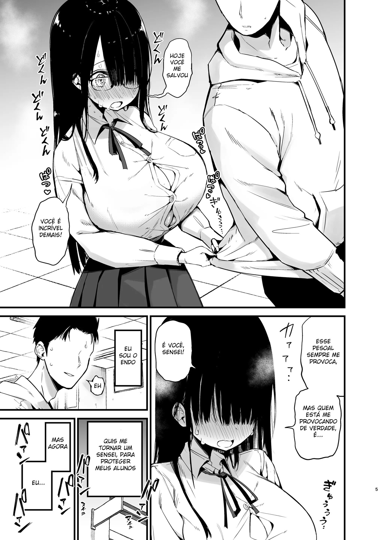 A Garota Introvertida dos Peitos GG 3 - Page 4