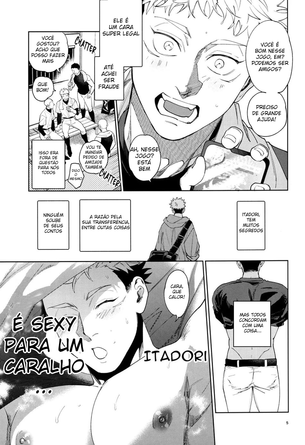 O Novato do Clube É um Tesão, Como Você Espera Que Nada Aconteça!? - Page 4
