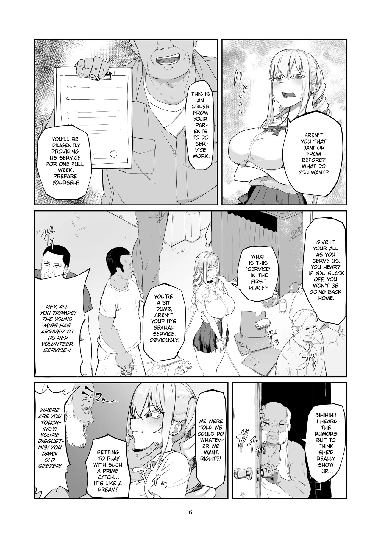 Furyou Ojou-sama Saikyouiku | Reforming the Delinquent Young Lady - Page 6