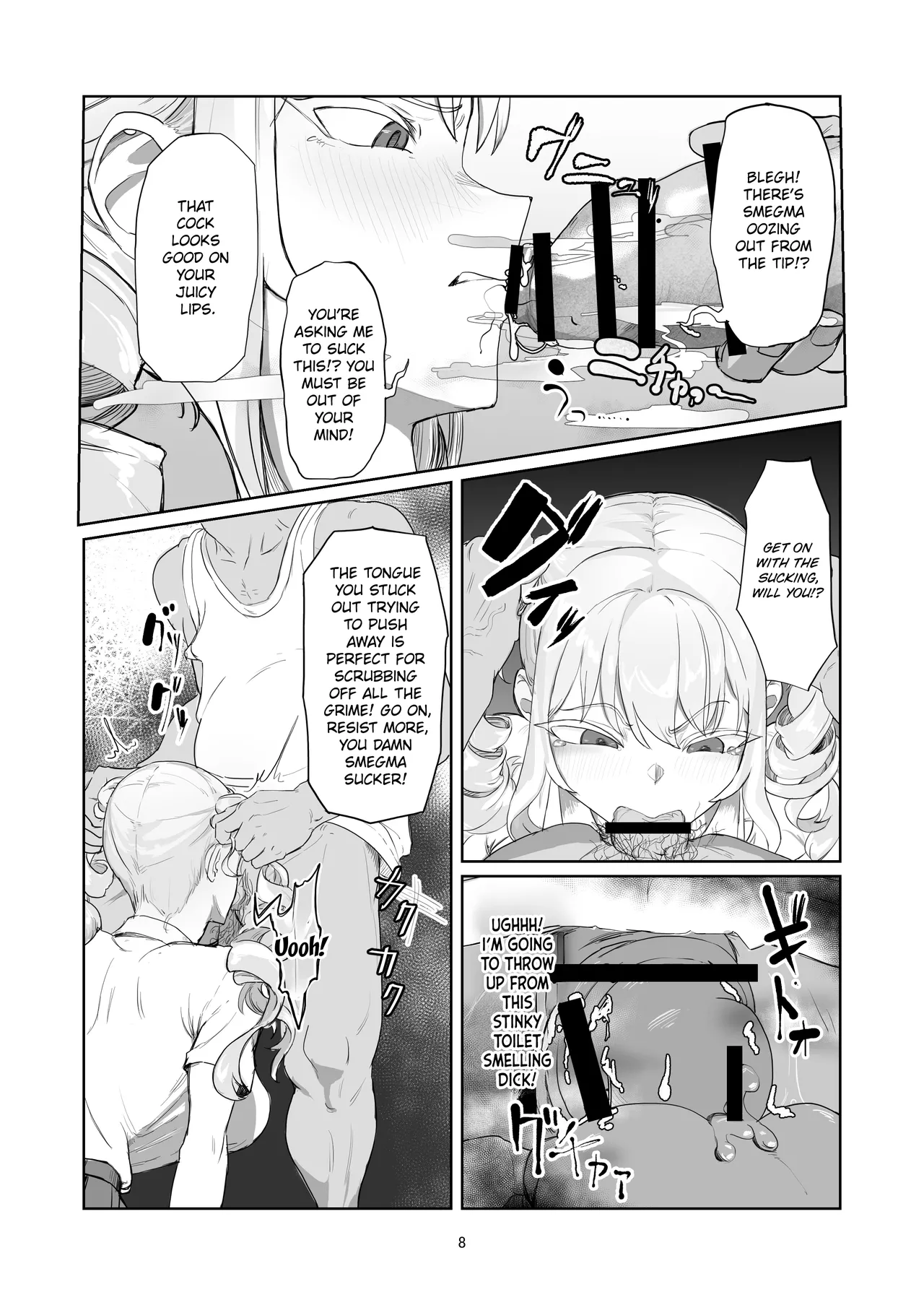 Furyou Ojou-sama Saikyouiku | Reforming the Delinquent Young Lady - Page 8