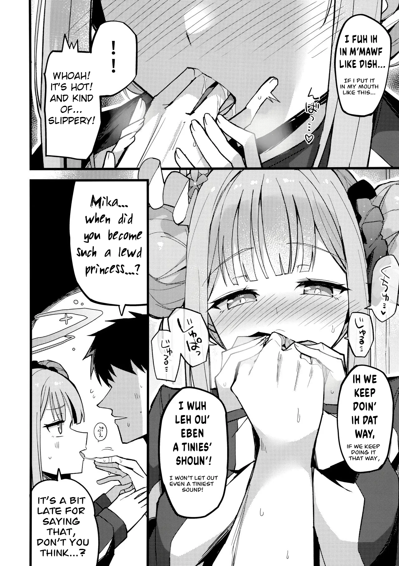 Mika, Koe Osaete | Mika, Keep it Down - Page 9