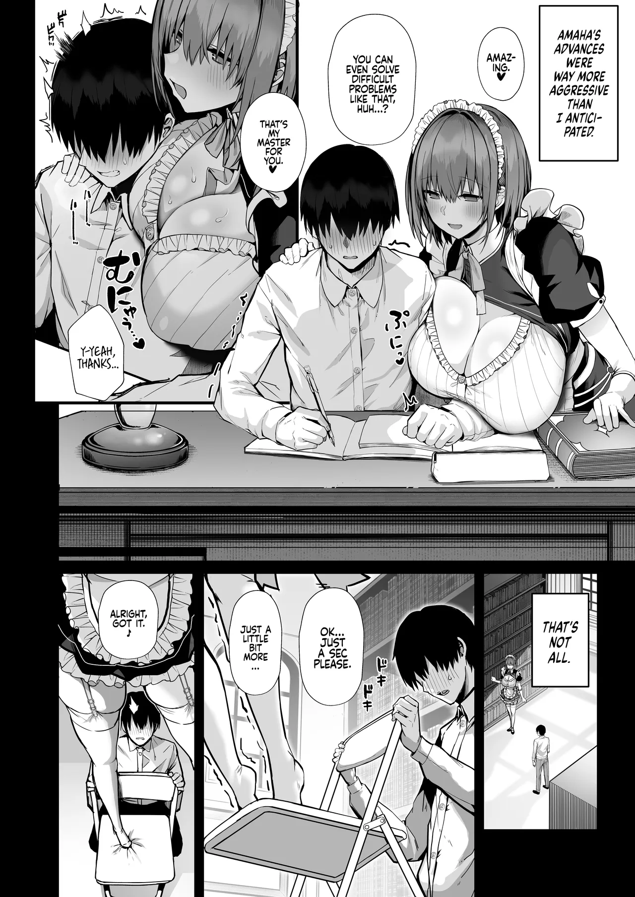 Love Maid -Yasashikute Amaama na Kyonyuu Ero Maid San to SEX Shimakuru Ohanashi- | Love Maid – A Story about having lots of Sex with a Sweet, Super-loving Big-breasted Sexy Maid - Page 11