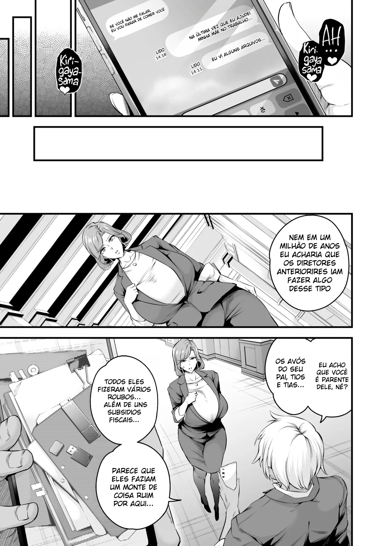A Diretora da Escola Shiramine - Page 8