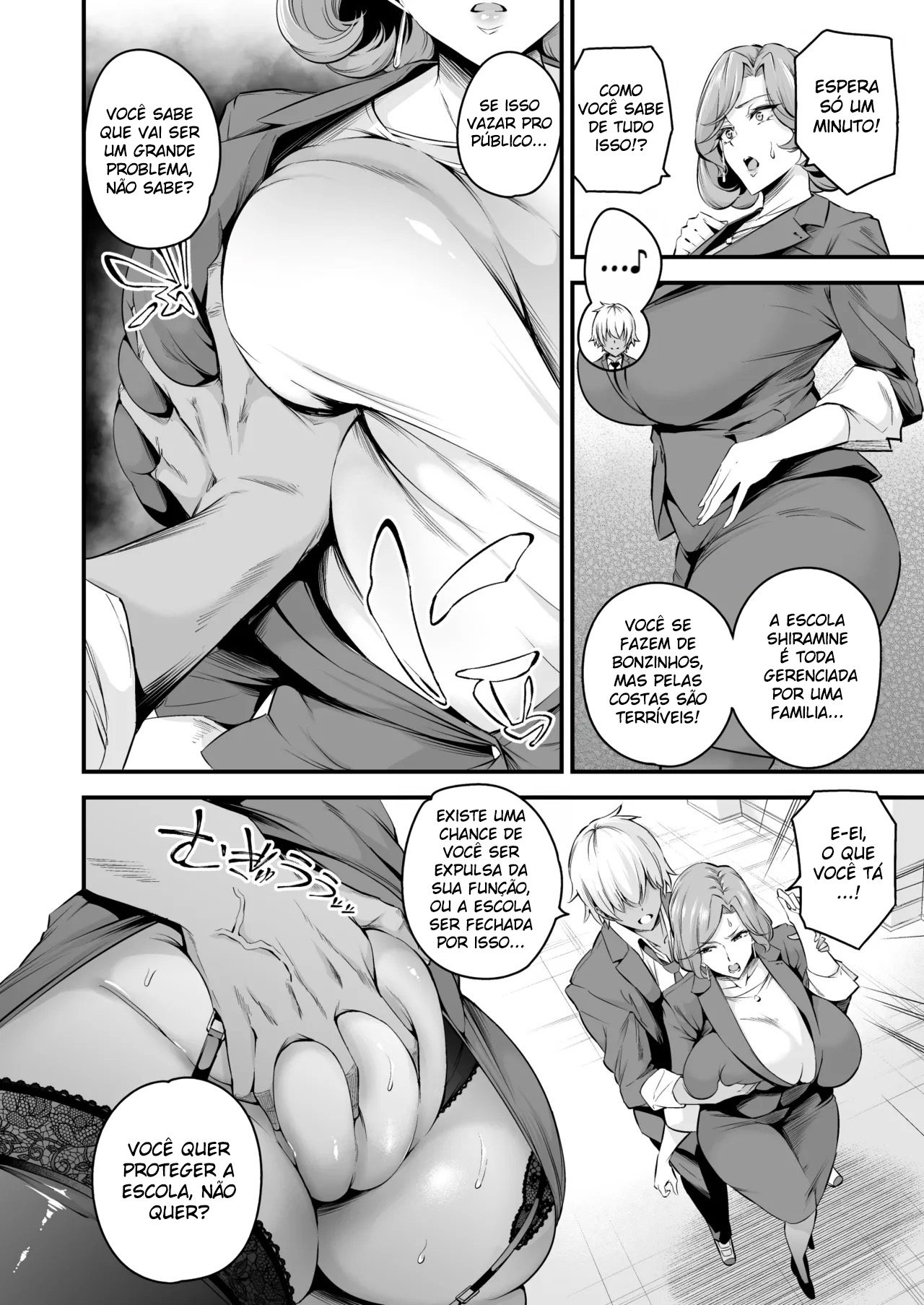 A Diretora da Escola Shiramine - Page 9