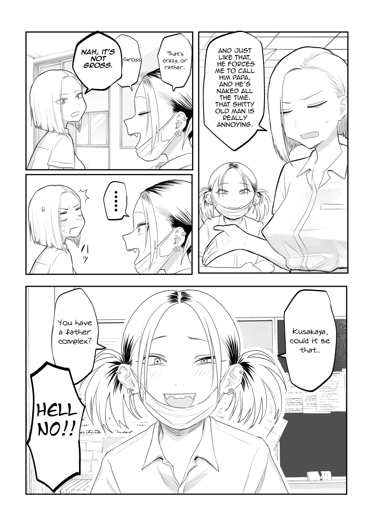 Tsundere Fathercon Kusagaya-san - Page 4