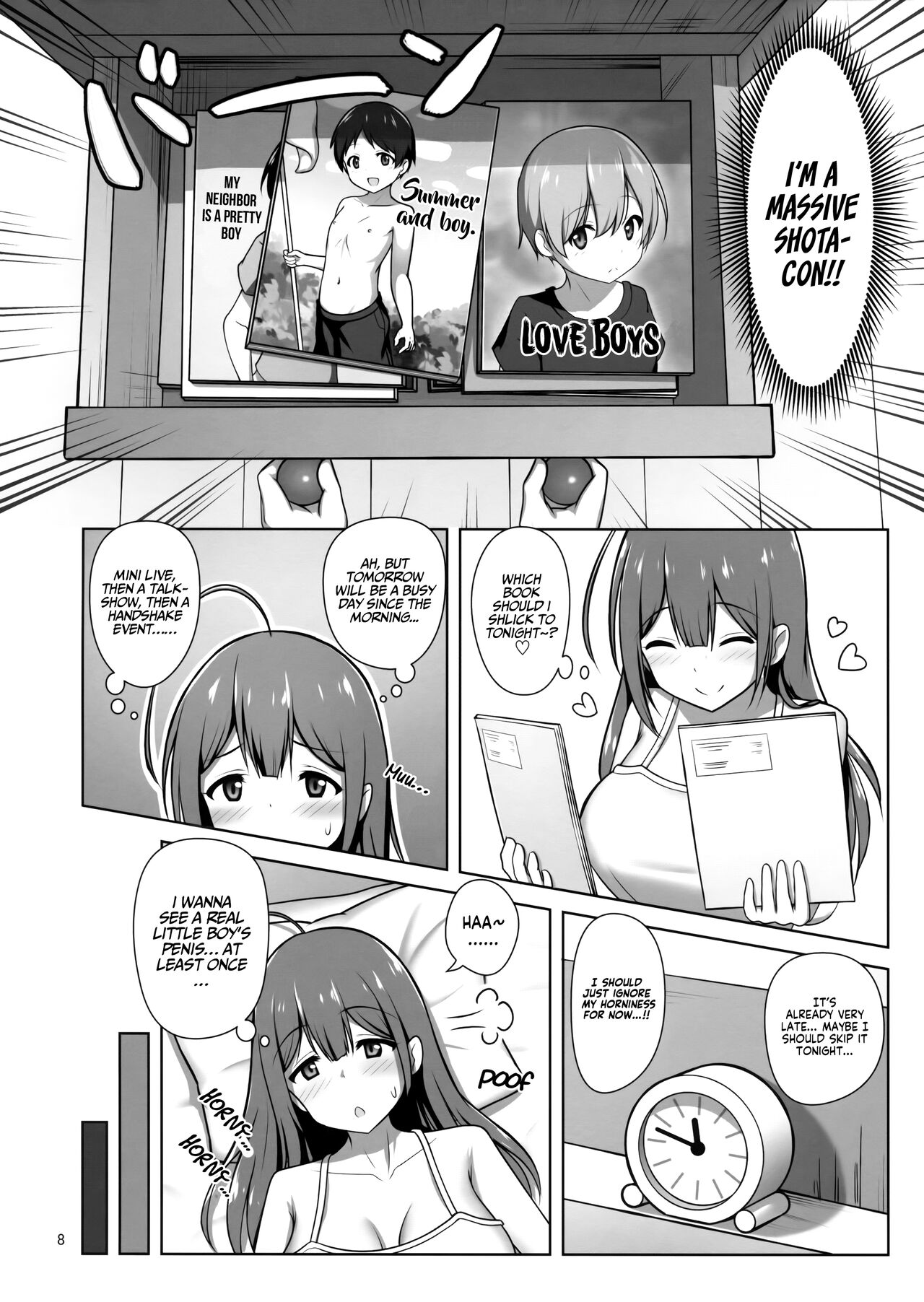 Chiyuki Onee-san ga Yasashiku Shiboritocchau Hon - Page 7