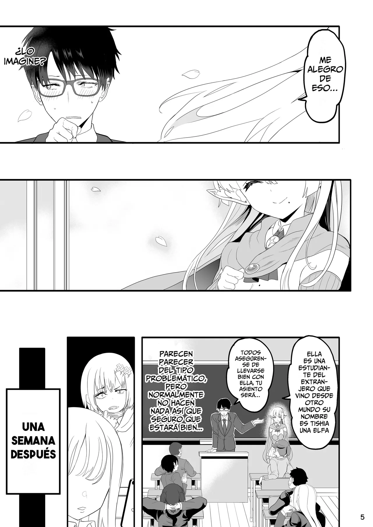 Kanzen ni Gal Ochi Shita Ryuugakusei Elf no Shidouhou - Page 5