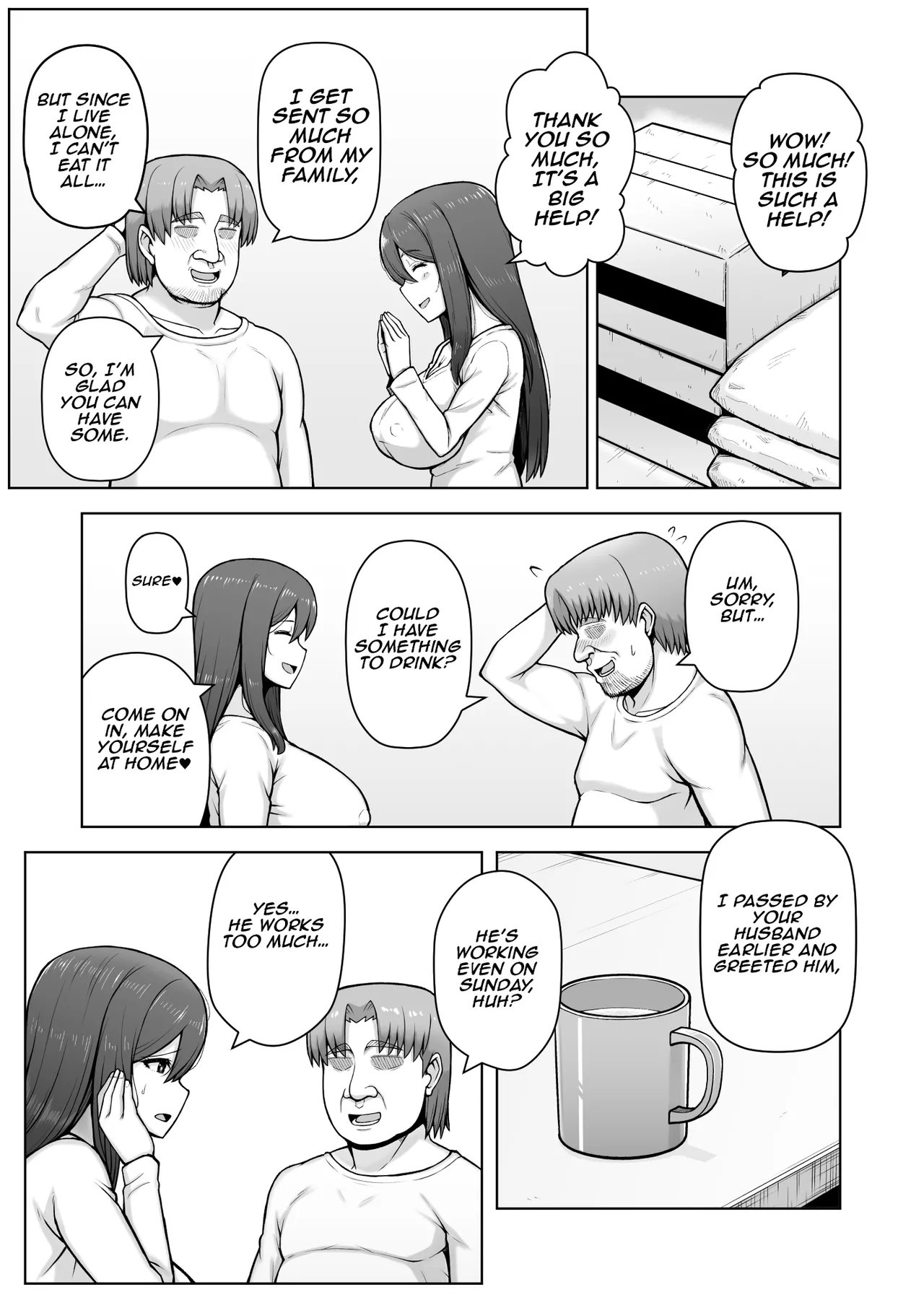 Okusan ga Kinyoku Ochisuru Dosukebe Zuma deshita - Page 4