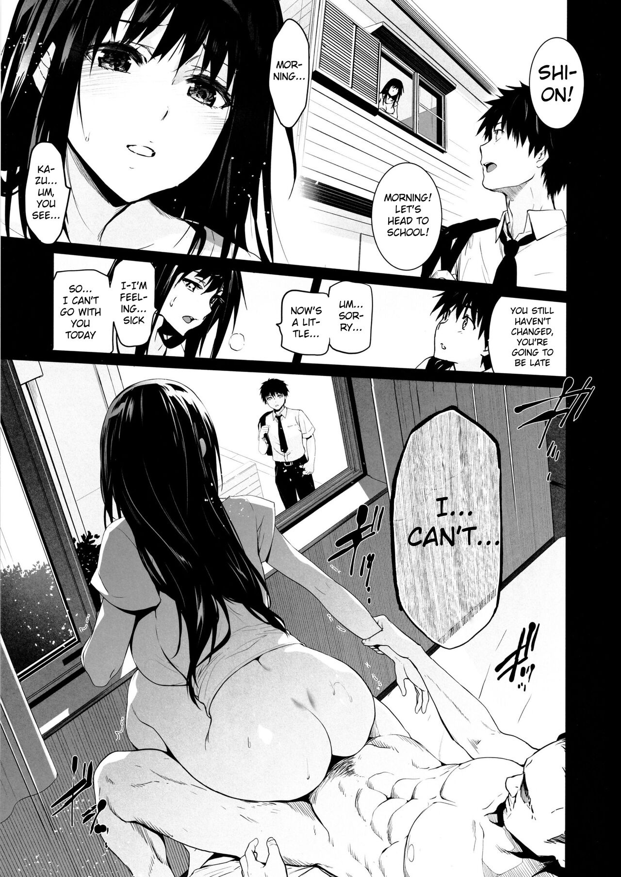 Otonari no Nie Yon Tooku e Itta Osananajimi - Page 4