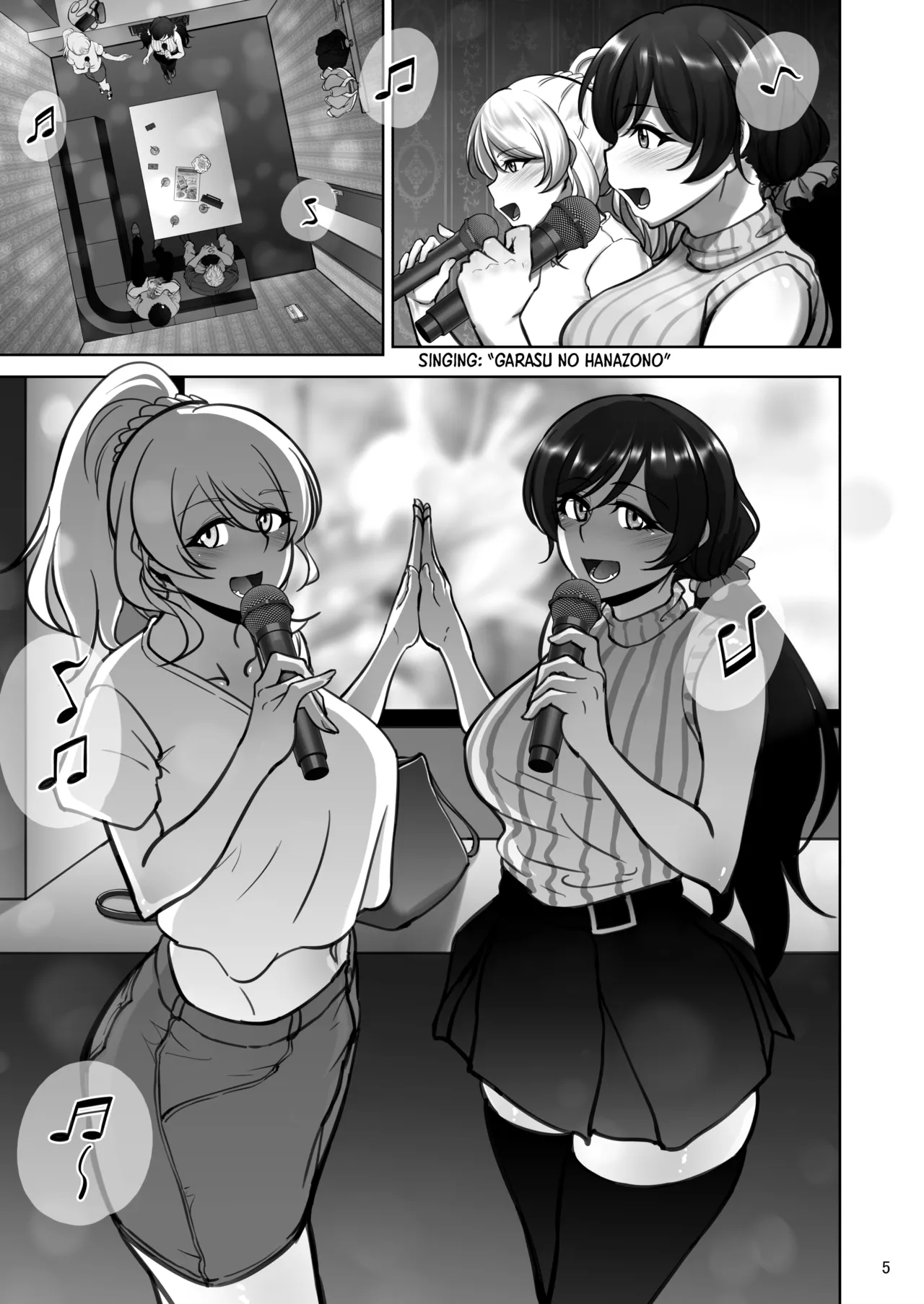 Eri to Nozomi no Joujiroku 1 | The Sex Records of Eli and Nozomi 1 - Page 5