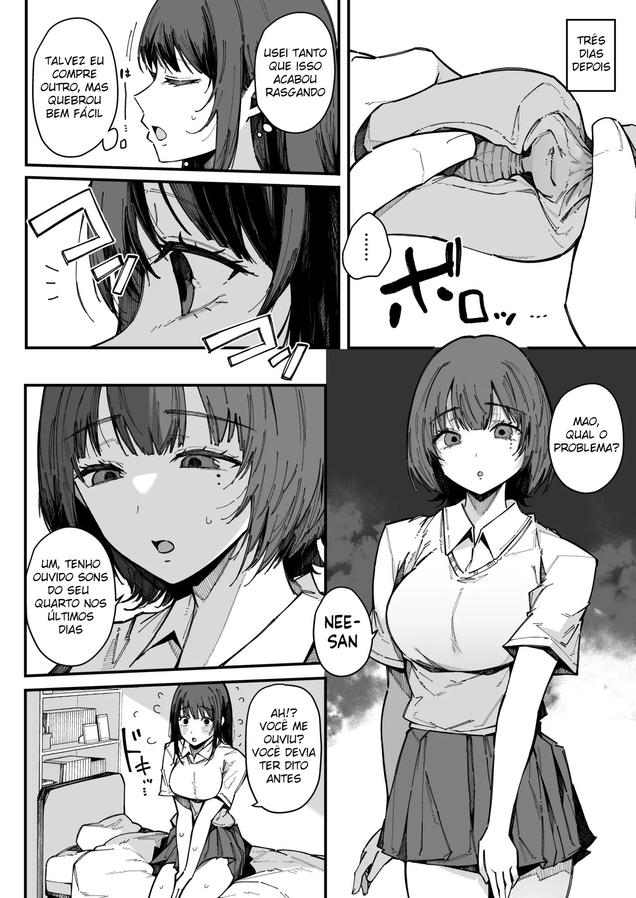 Dependência de Ejaculação com a Onee-chan - Page 11