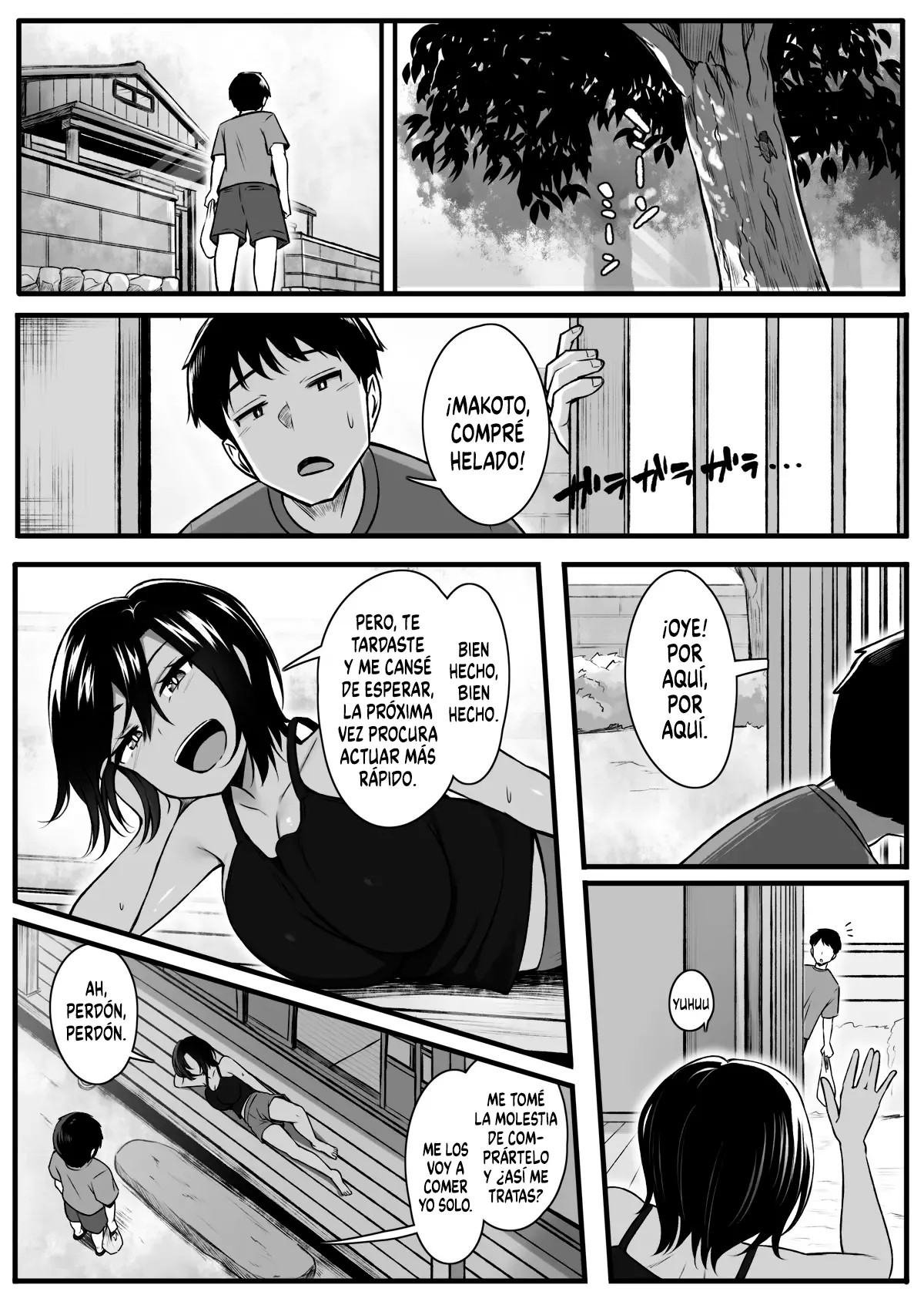 Makezu Girai na Osananajimi to H Shoubu suru Hanashi ｜Competencia Sexual con mi Amiga de la Infancia que Odia Perder - Page 2