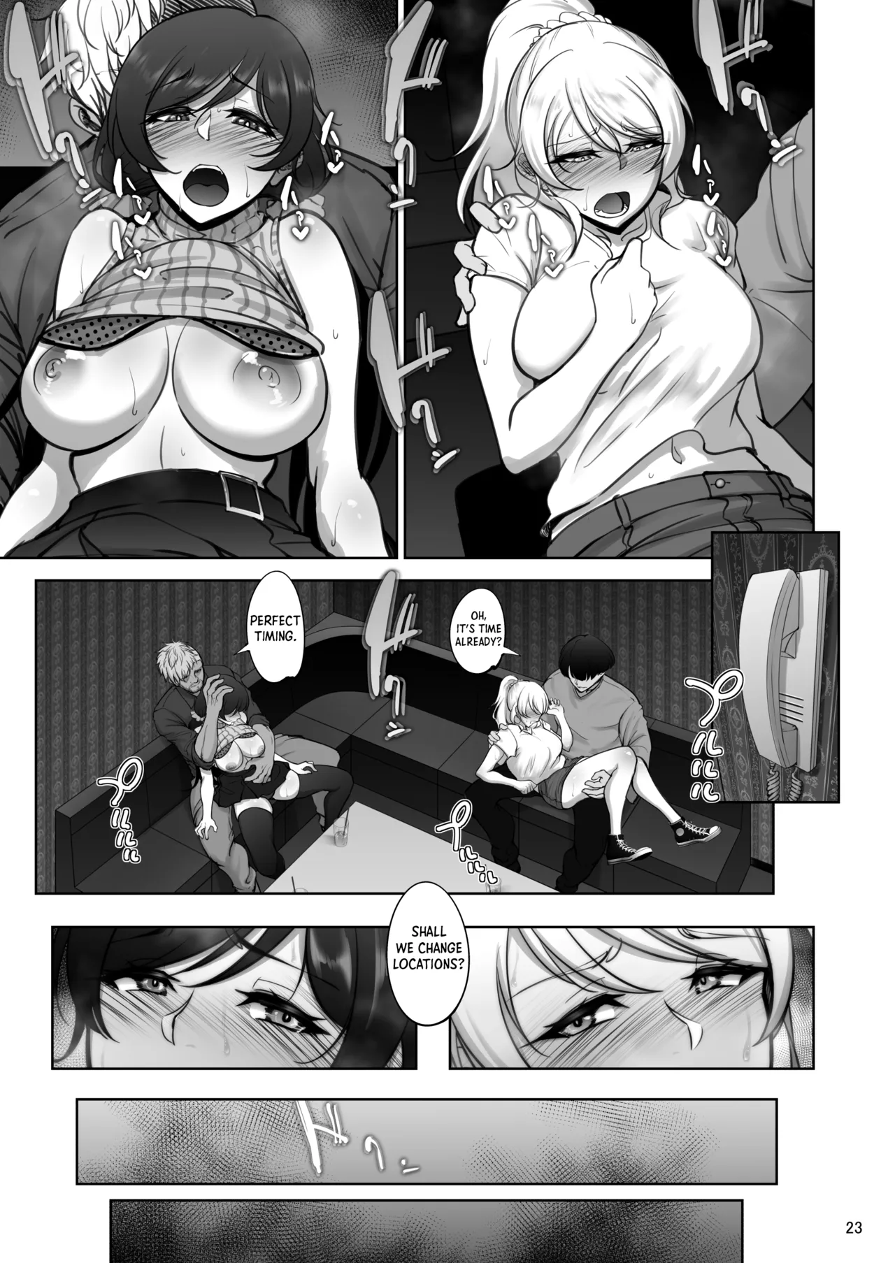 Eri to Nozomi no Joujiroku 1 | The Sex Records of Eli and Nozomi 1 - Page 23