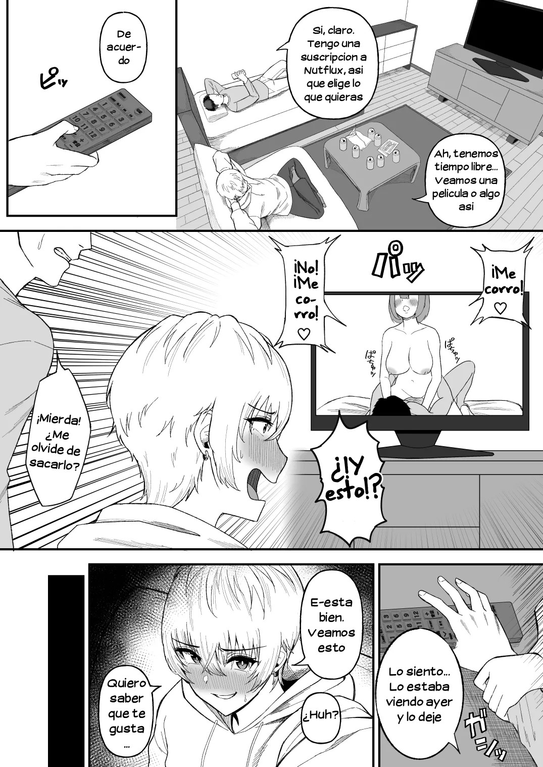 Shinyuu no Ikemen Danshi ga Jitsu wa Bakunyuu Joshi da to Hanmei shita Baai|Lo que Pasaría si Descubrieran que el Guapetón de mi Amigo Realmente es una Hermosa Chica de Pechos Grandes - Page 3