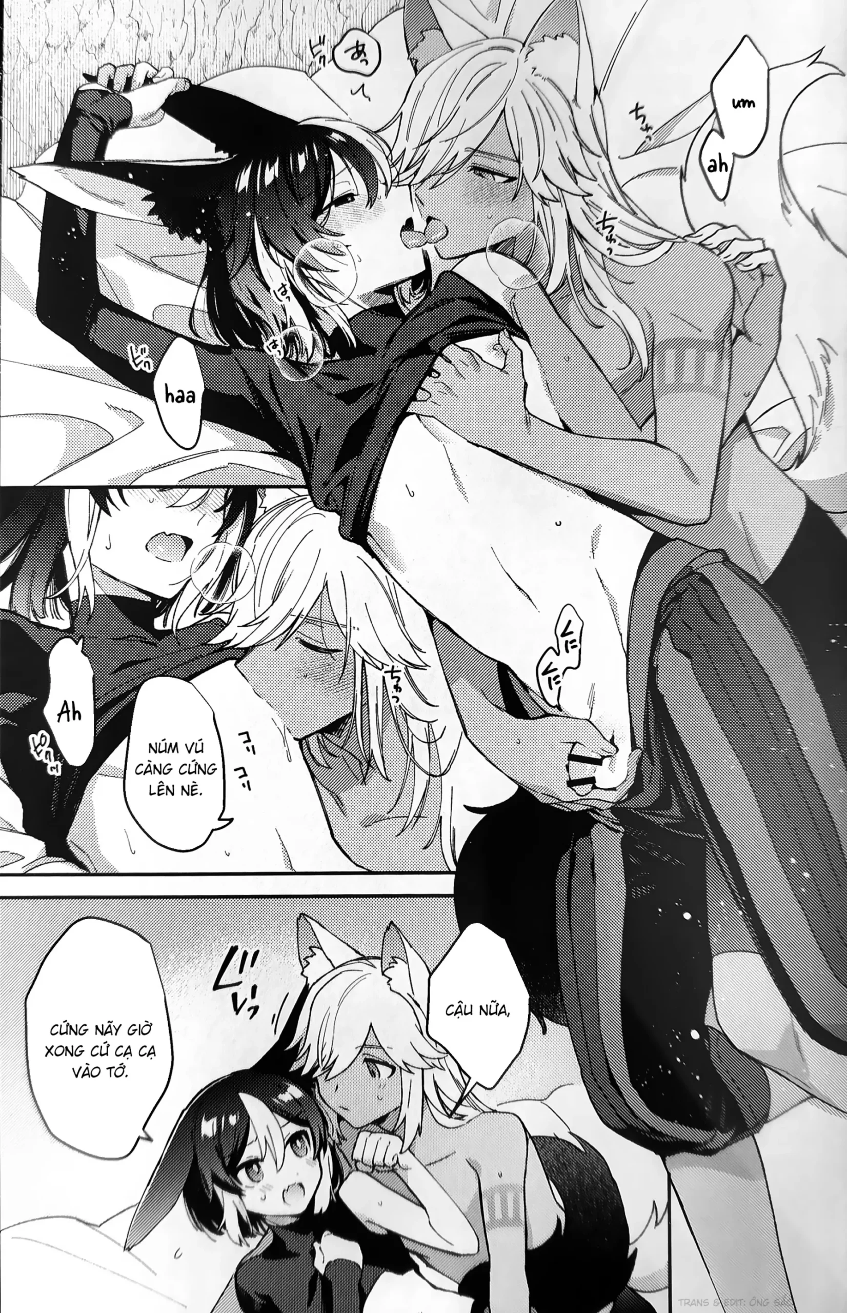 Ookami ni natta tomodachi no yosuga okashii!! - Page 30