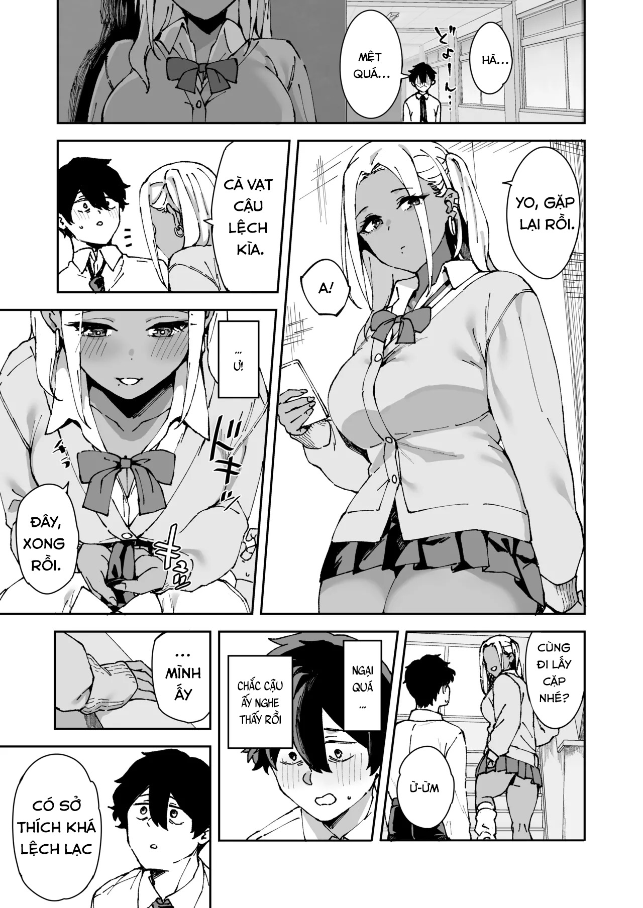 Class no Kuro Gal to SeFri ni Natta Hanashi - Page 34