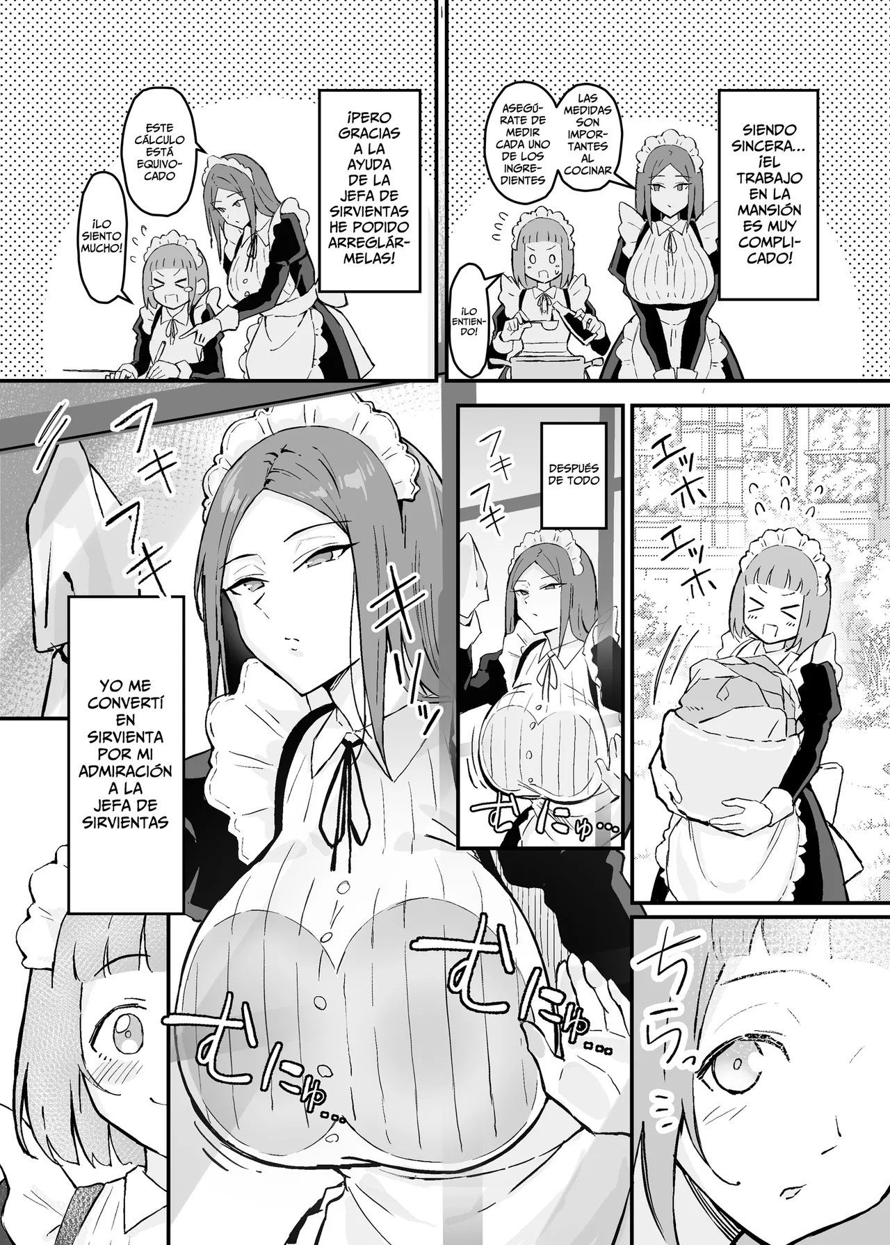 Akogare no Senpai Maidchou no Yotogi o Kengaku - Page 4