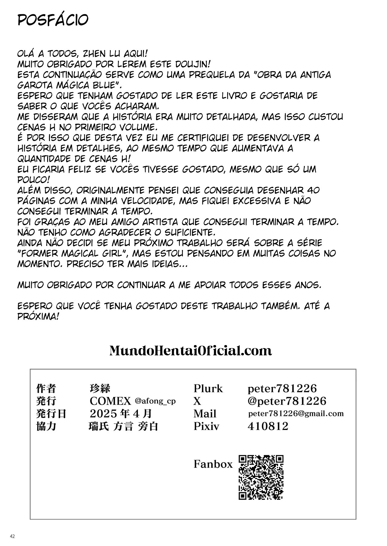 Histórias de Trabalho de uma Ex-Garota Mágica – O Prólogo - Page 40