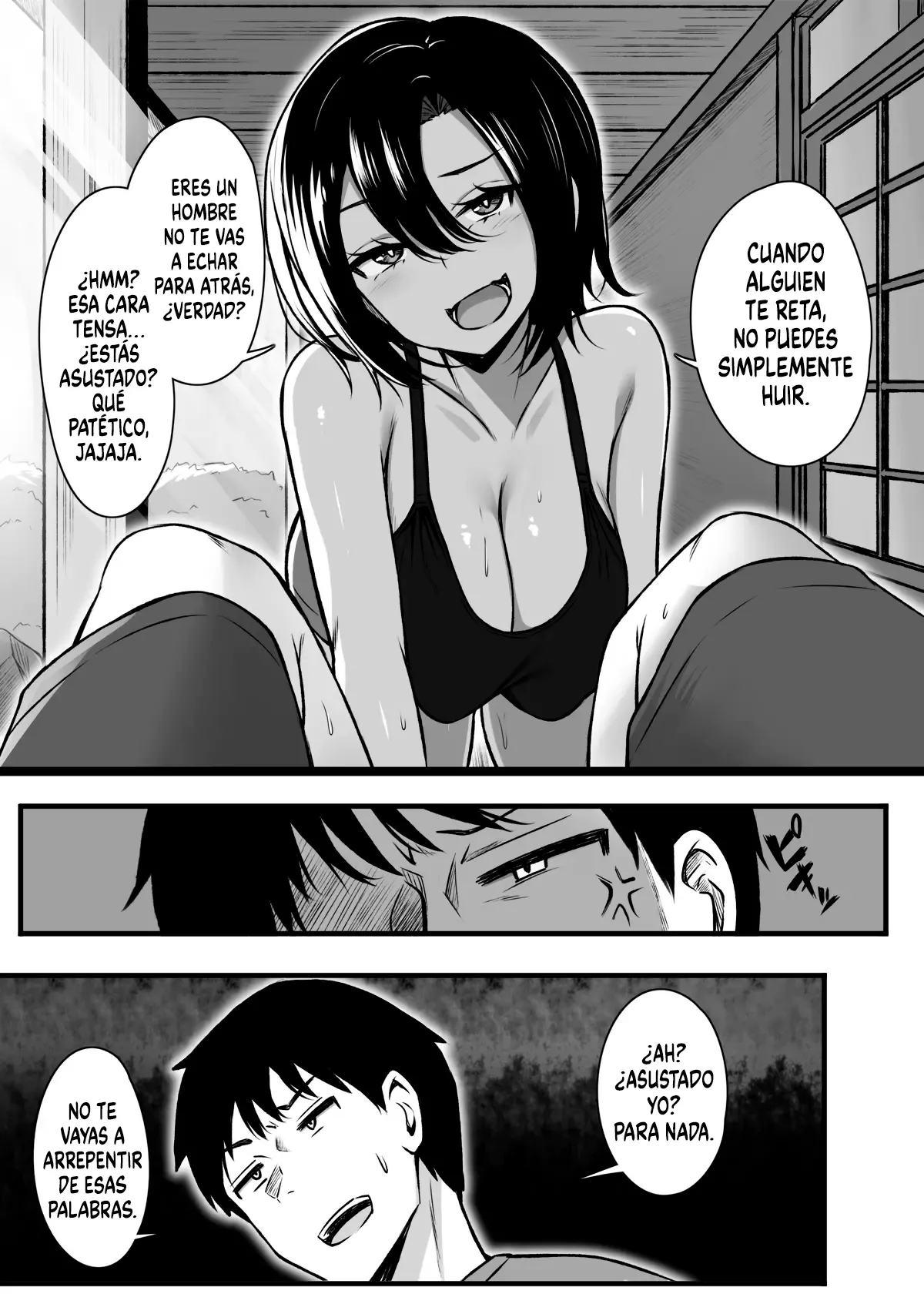 Makezu Girai na Osananajimi to H Shoubu suru Hanashi ｜Competencia Sexual con mi Amiga de la Infancia que Odia Perder - Page 6