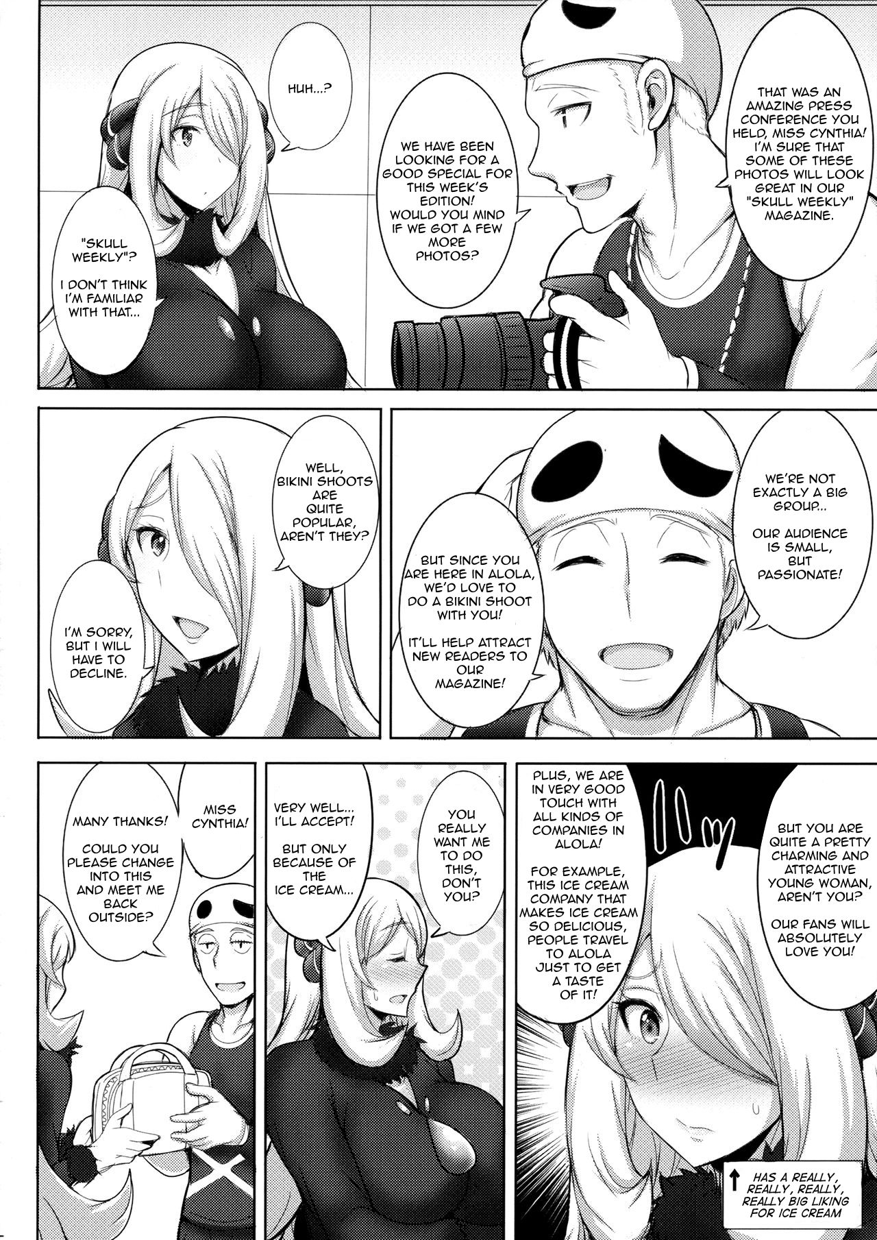 Alola! Shirona-san no Abunai Mizugi Satsuei - Page 3