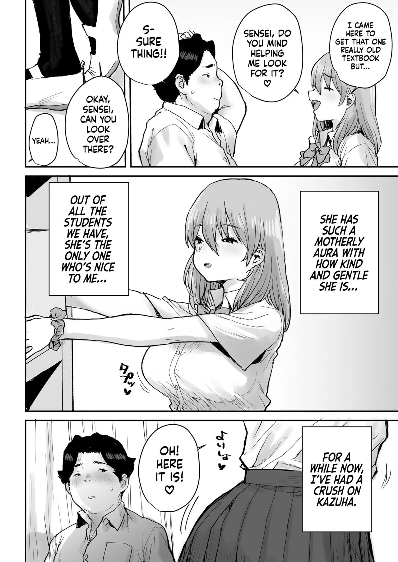 Hypnotizing My Kind HS Student Into My Lactating Mommy - Page 7