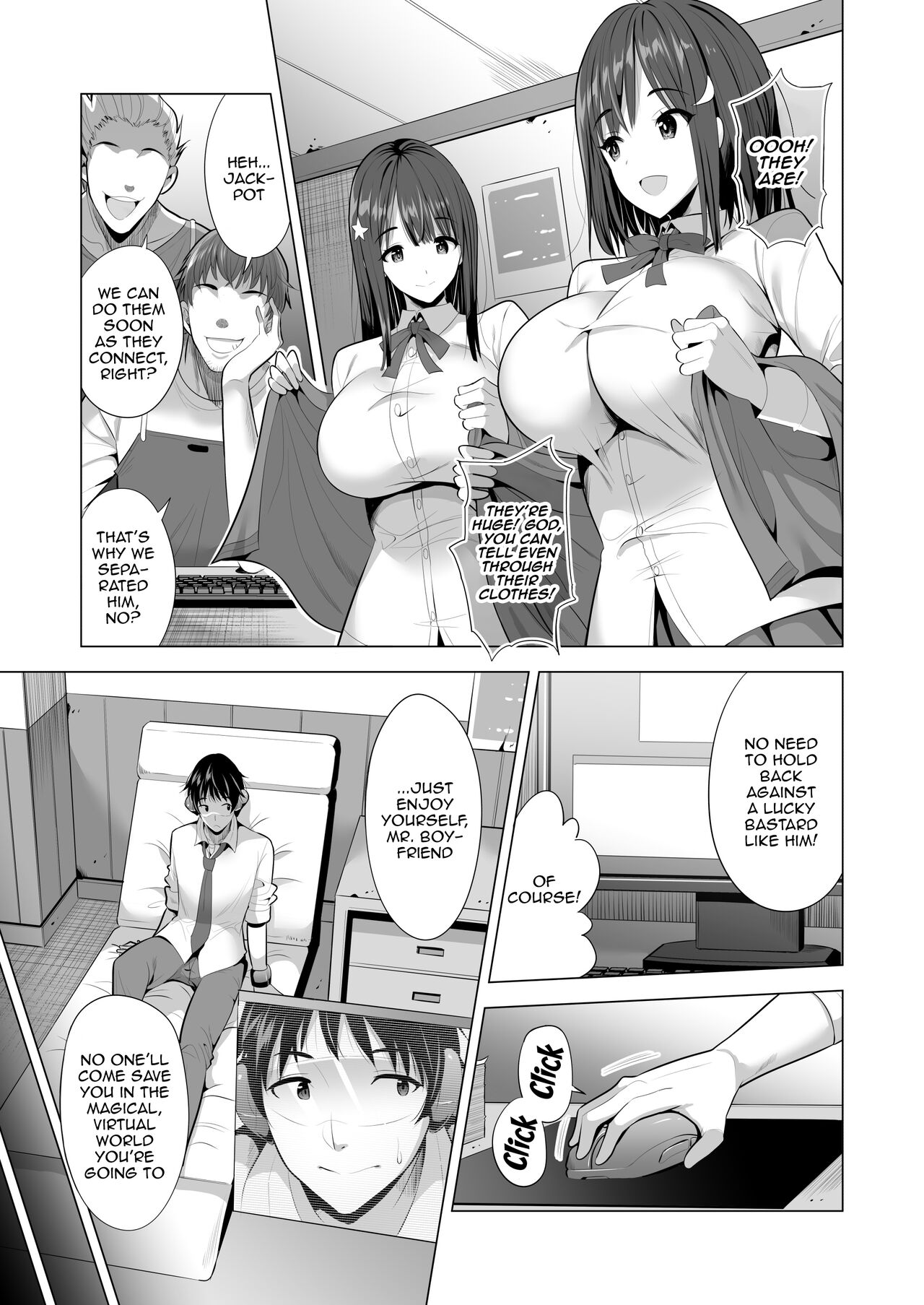 Kumo no Su ni Torawareta Ore no Kanojo-tachi - Page 8