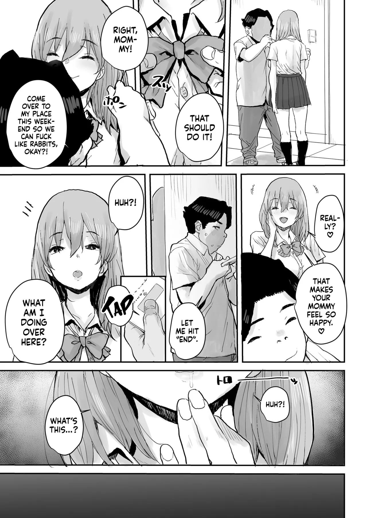 Hypnotizing My Kind HS Student Into My Lactating Mommy - Page 32