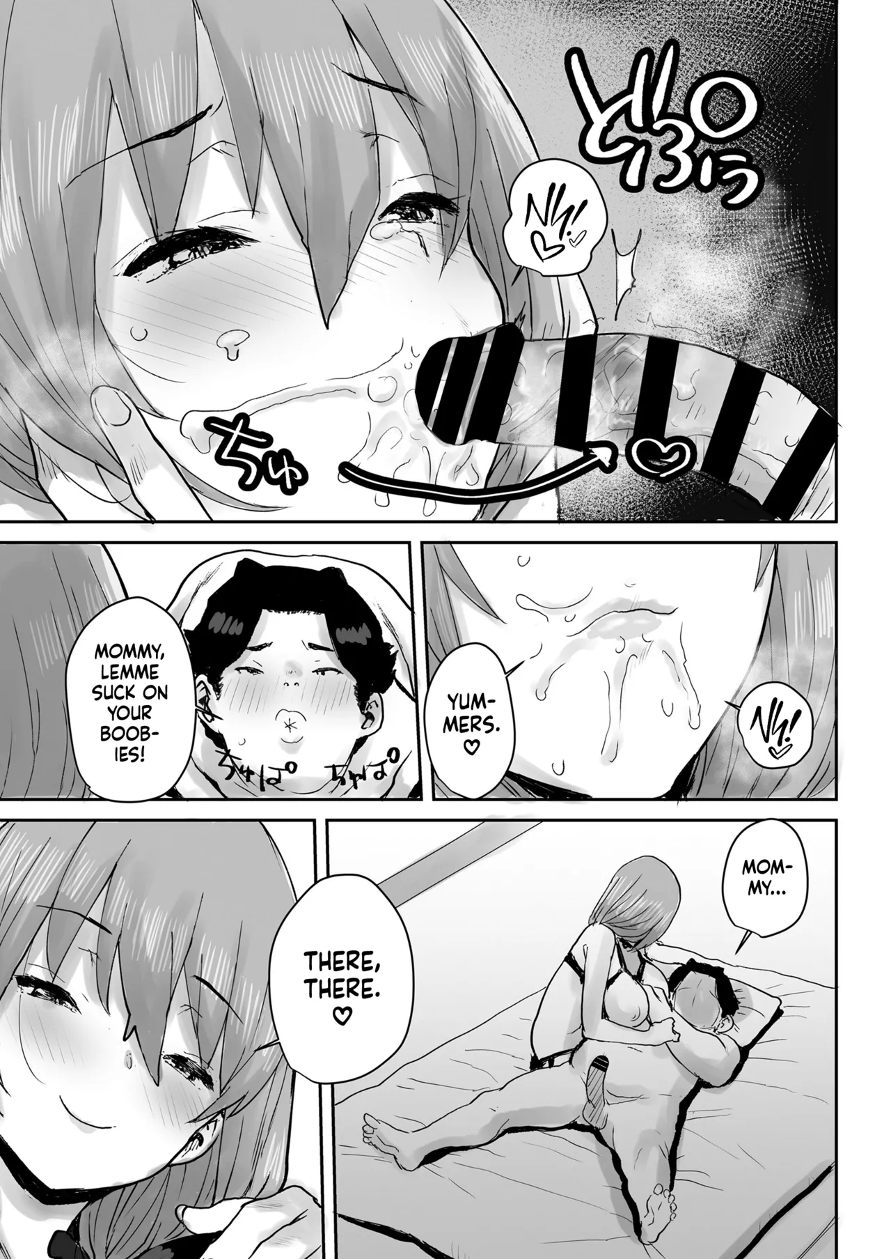 Hypnotizing My Kind HS Student Into My Lactating Mommy - Page 40